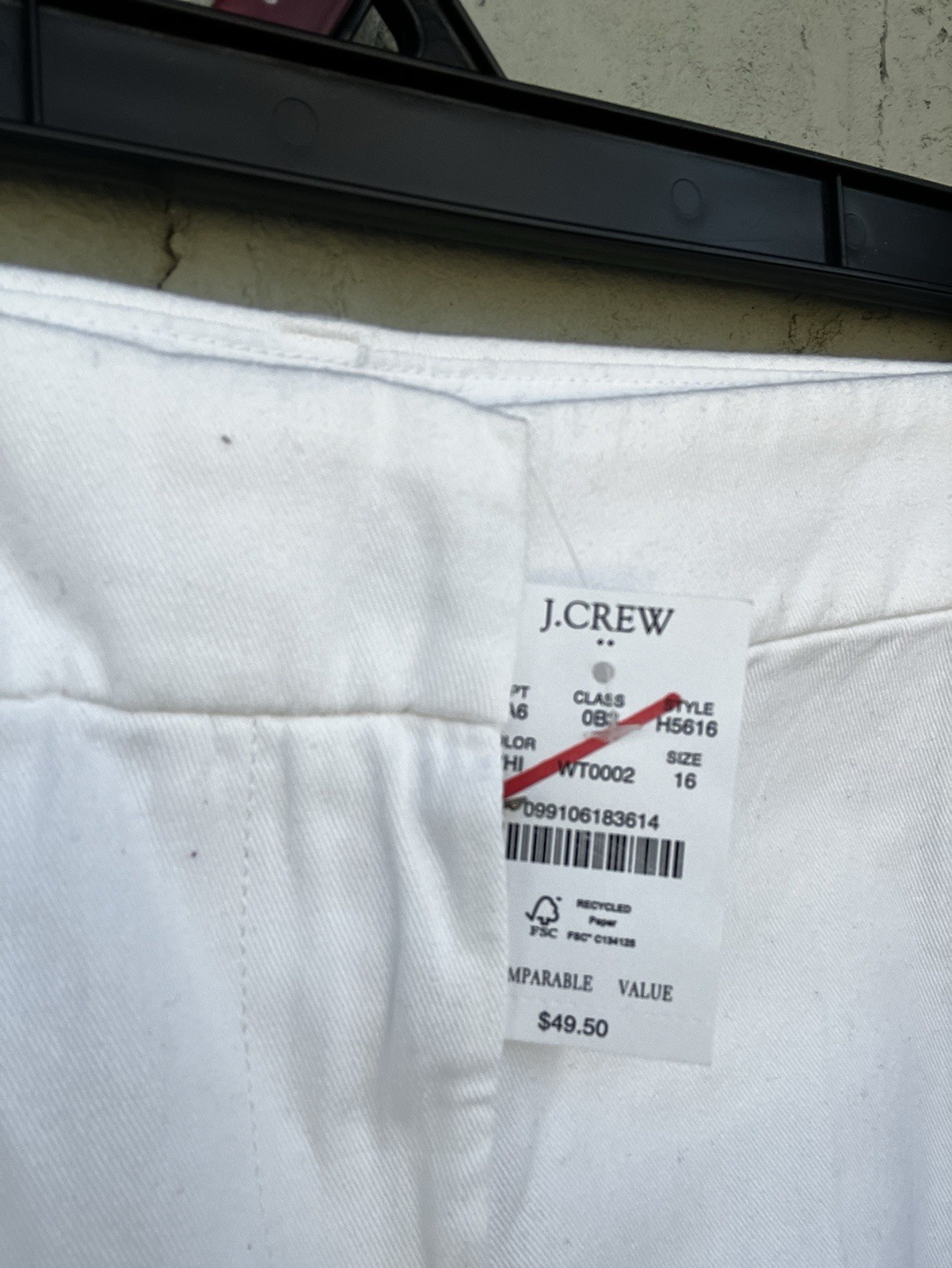 J.Crew Women’s Shorts Size 16 NWT Inseam 3 Inches 1/2