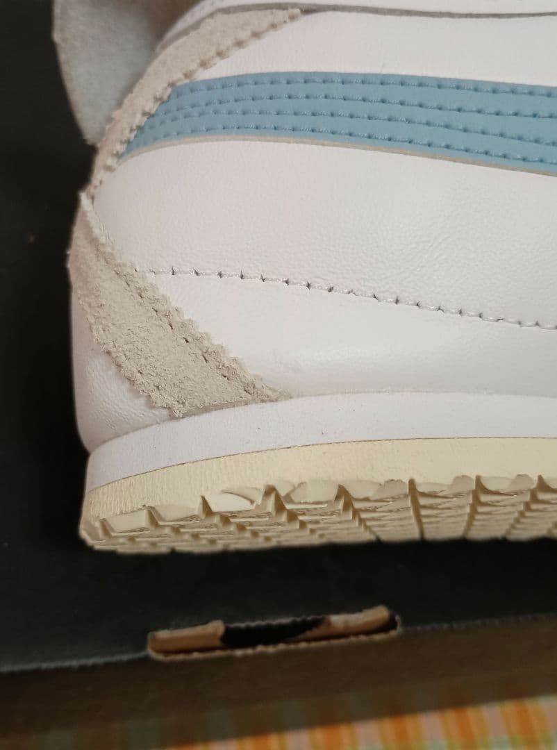 26cm Onitsuka Tiger Mexico 66 White Smoke Light Blue