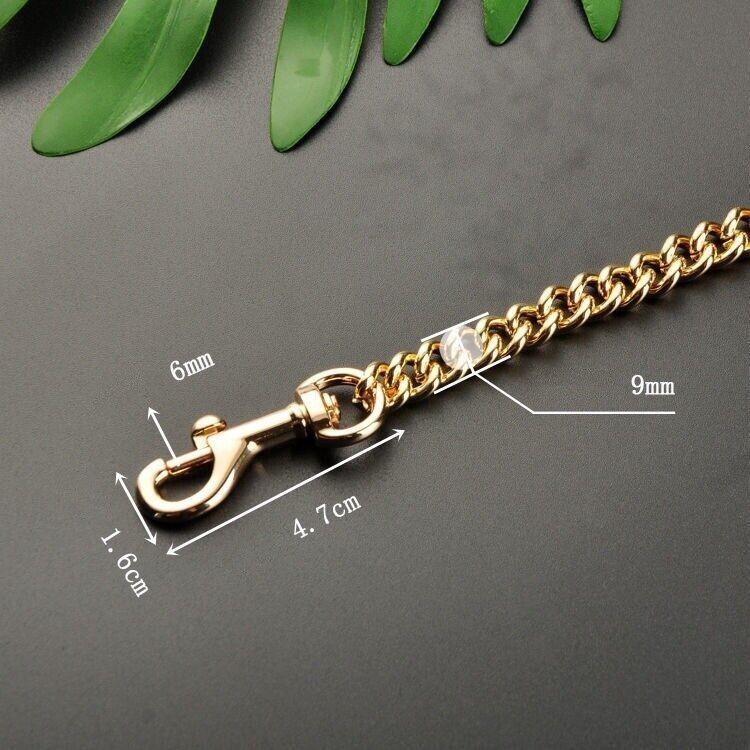 20-200 CM Replacement For Strap Handle Shoulder Bag Handbag Metal Chain Purse