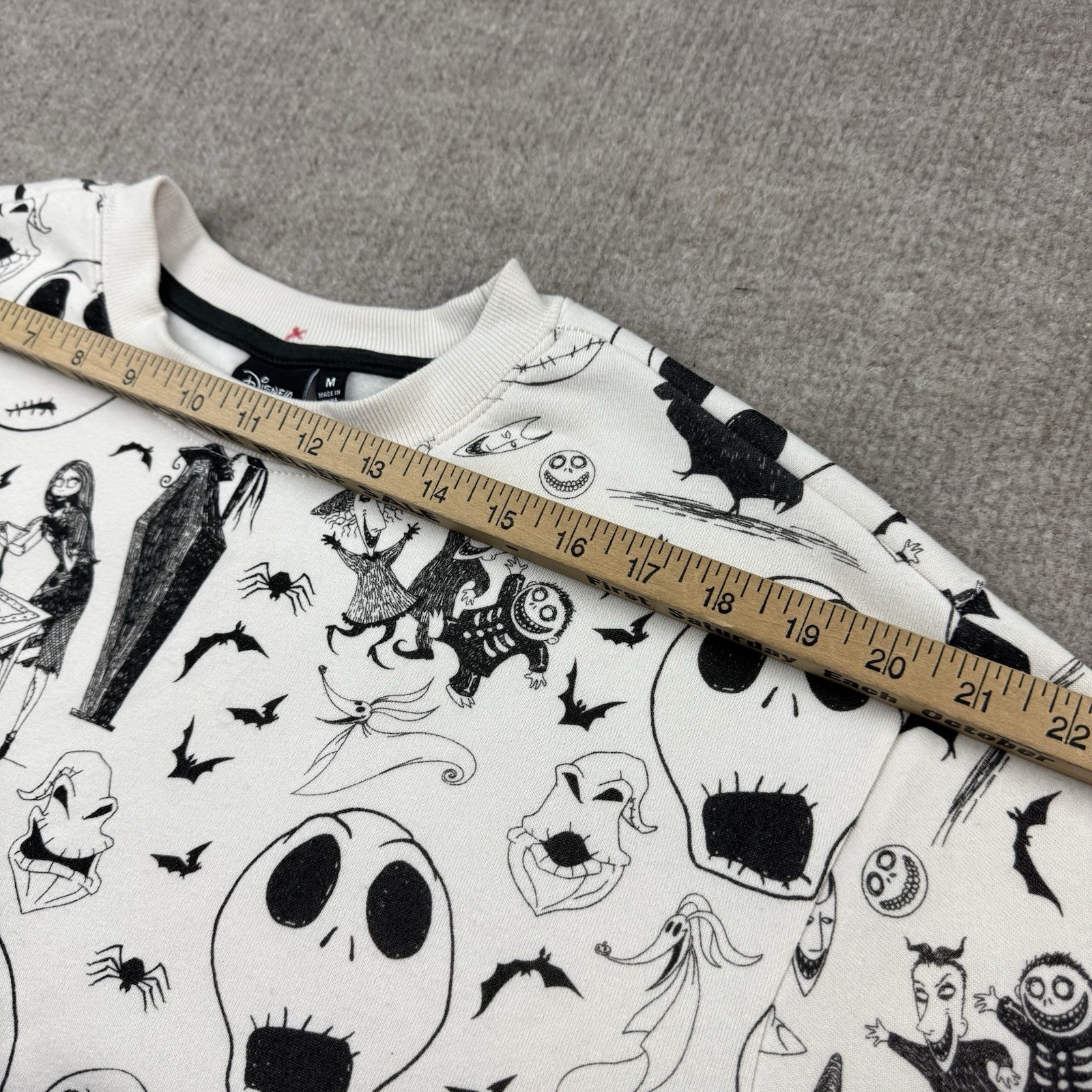 The Nightmare Before Christmas Shirt Sweater AOP Halloween Spooky Disney Medium