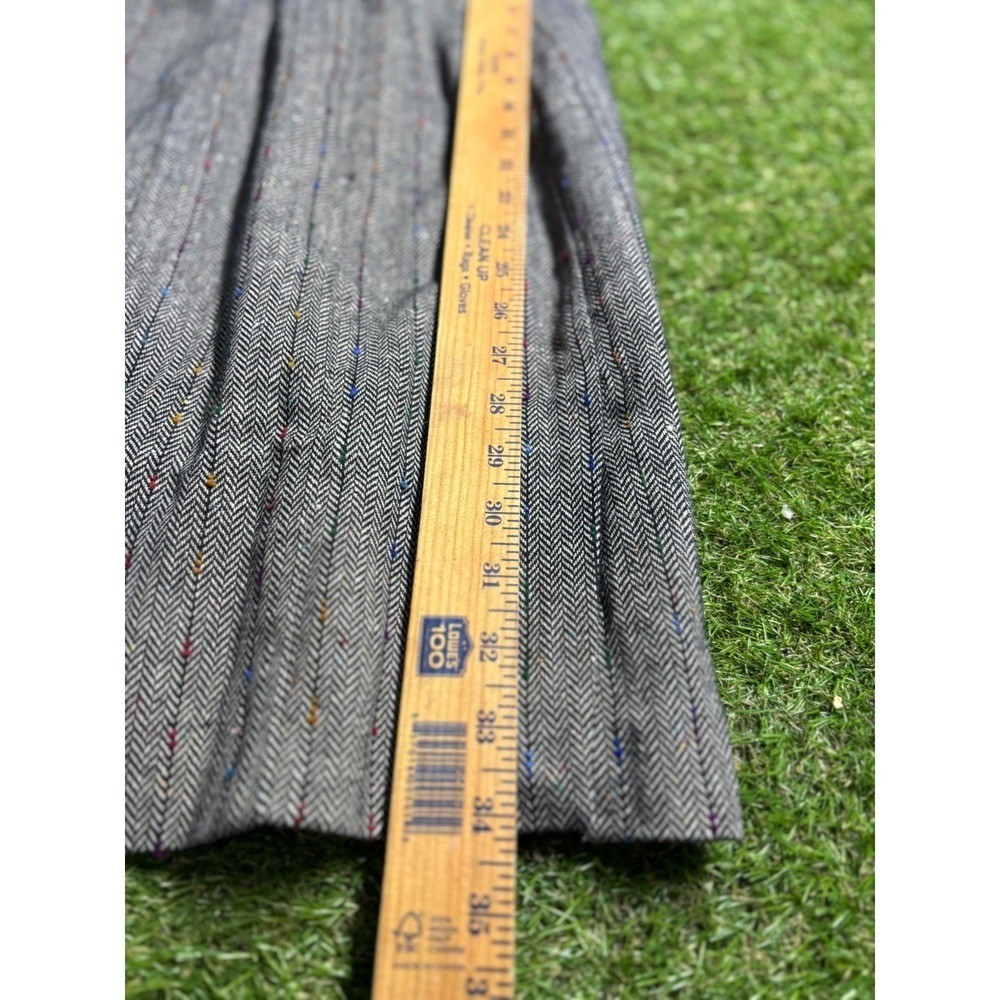 COREYLYNN CALTER Women Gray Tweed Multi Color Thread Sheath Dress Size 6