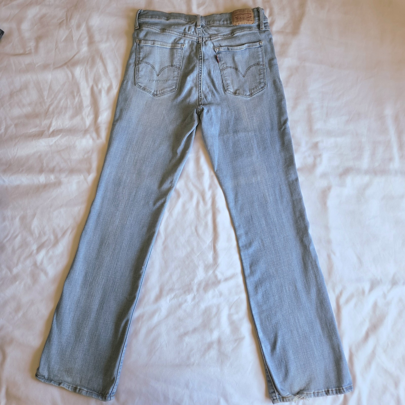 Levi’s Women’s 315 Shaping Bootcut Blue Denim Jeans Size 30×30 Cotton Stretch