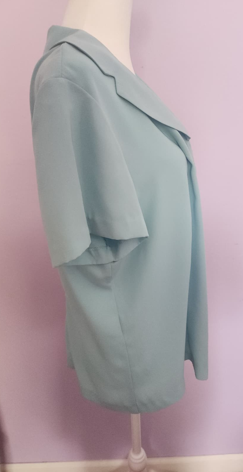 Norton Mcnaughton; color lt. aqua “caribbean”; size L polyester; includes tags
