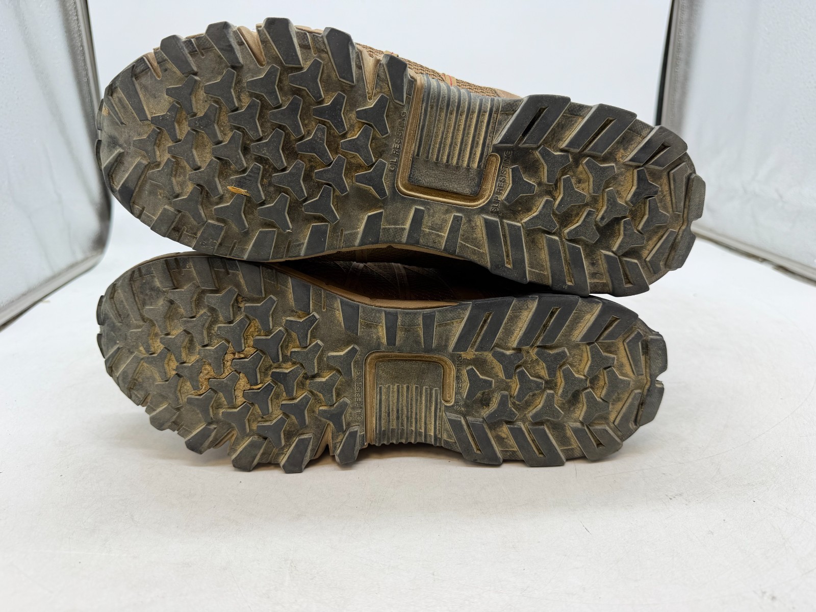 Reebok Work Trailgrip Alloy Toe Work Boot Men’s Brown Lace Up Athletic – 11 WIDE