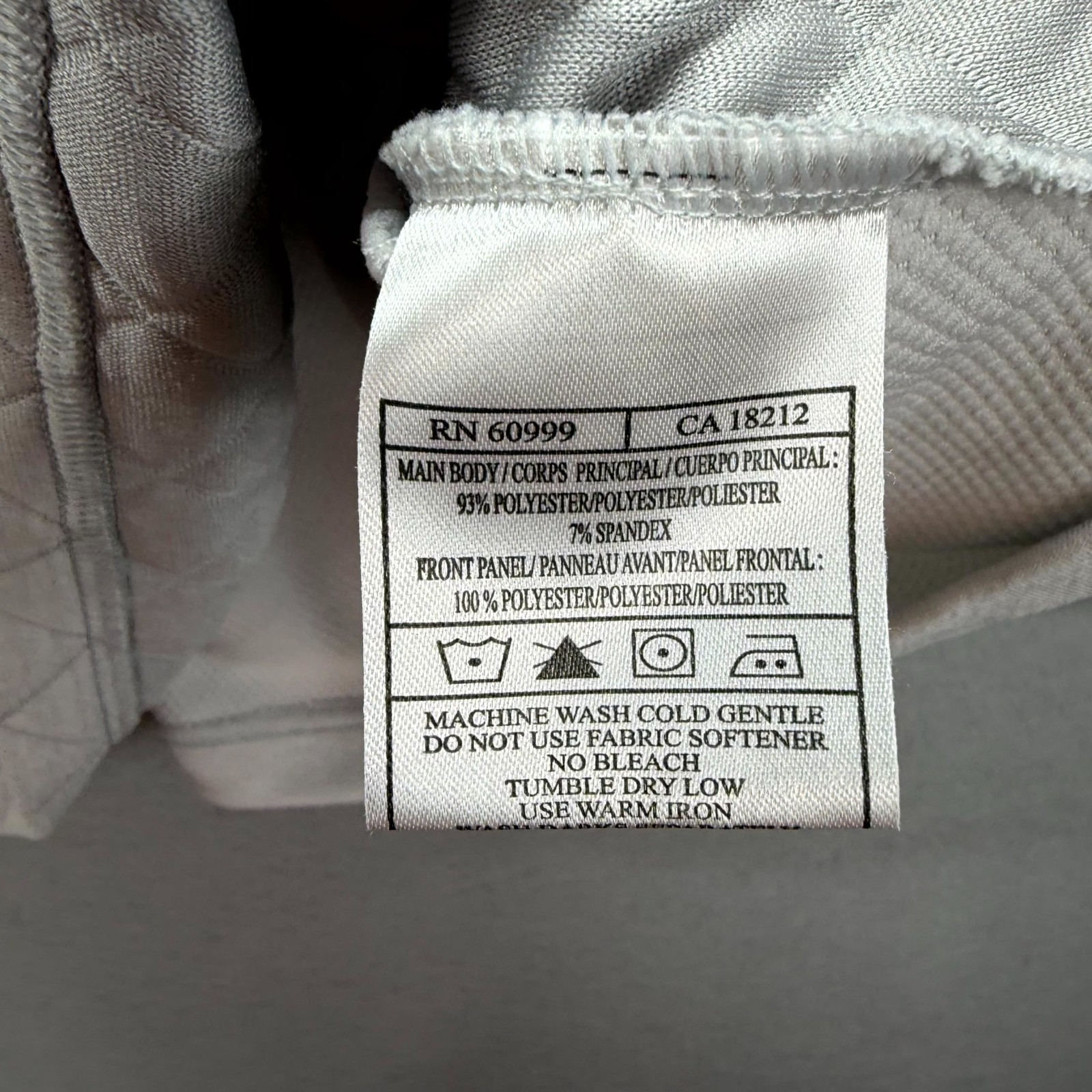Antigua Golf 1/4-Zip Sweatshirt Men XL Gray Quilted Jacquard Volvo Car Open Logo