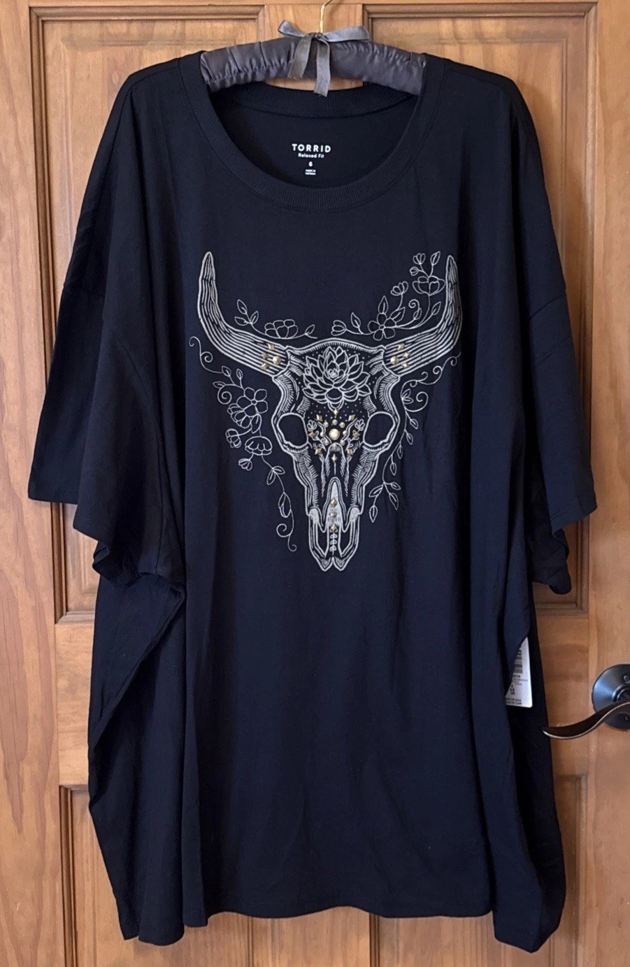 TORRID TEE SHIRT COTTON SHORT SLEEVE T SHIRT BLOUSE TOP 6 6X 6XL 30 NEW