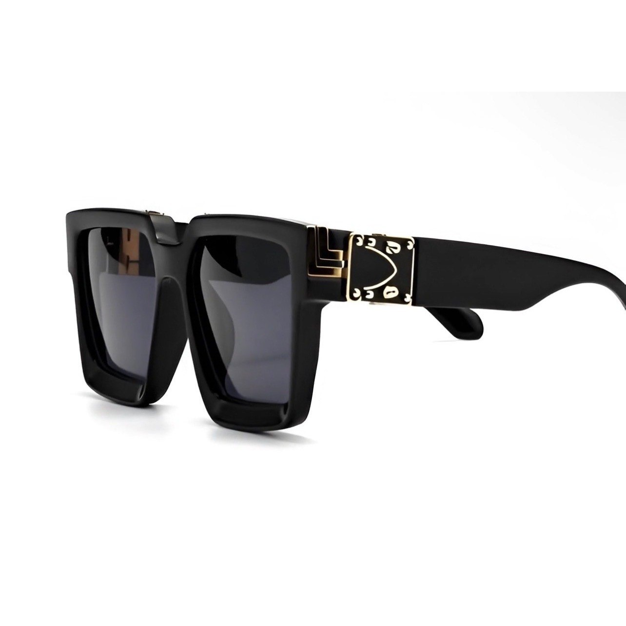 Designer Shield Sunglasses Black Lens Fashion Outdoor Driving Hip Hop Lentes New