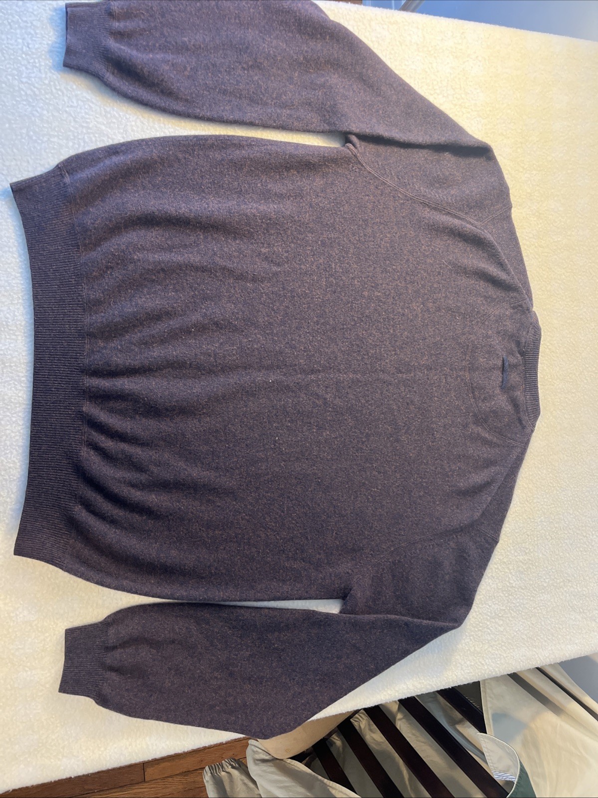 Hickey Freeman Men’s 100% Cashmere Crewneck Sweater Large Pullover