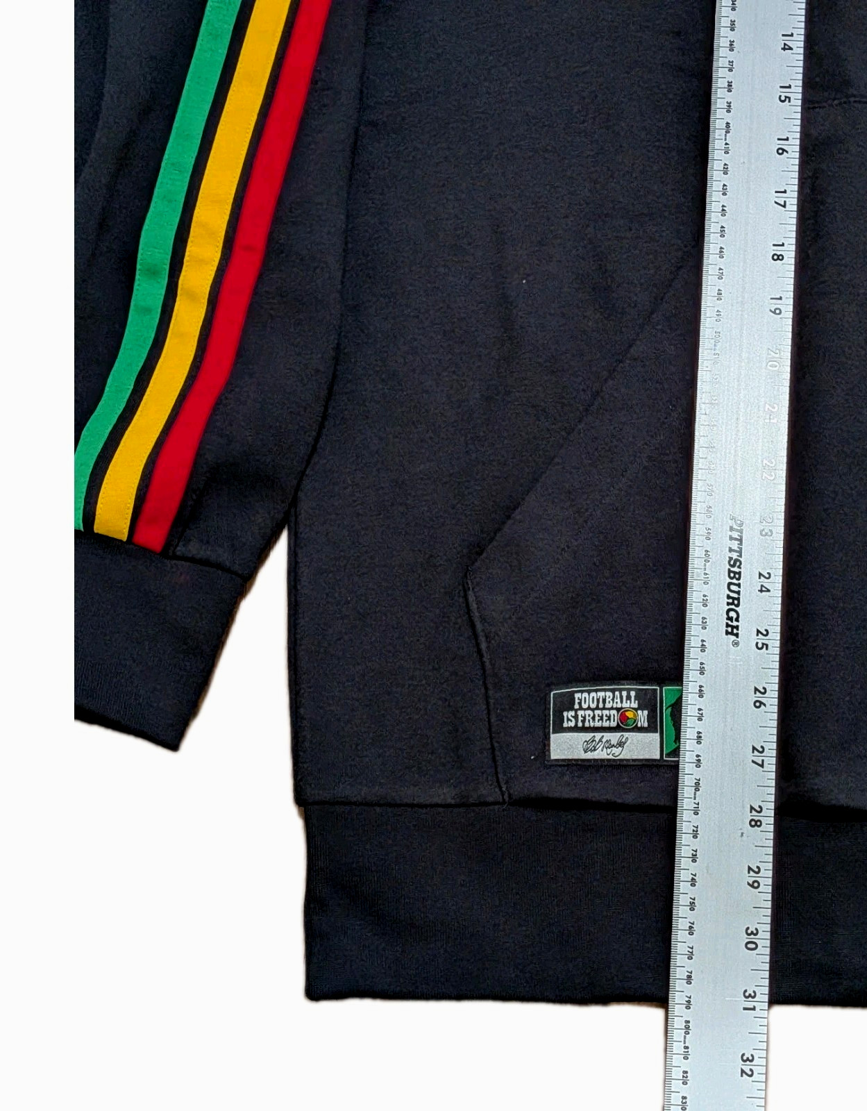 *New* Size 2XL – ADIDAS x BOB MARLEY x JAMAICA Mens Fleece Hoodie Rasta Reggae