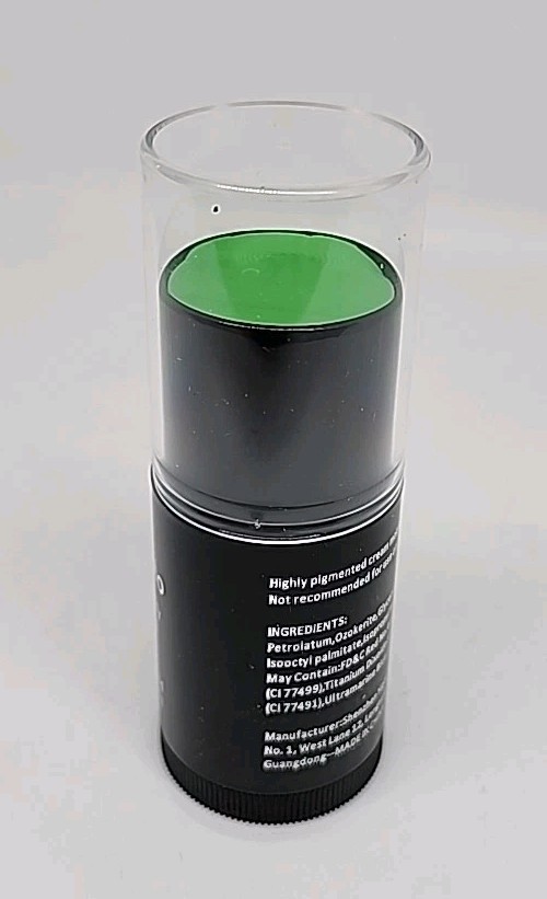 Go Ho Water-Based Green Body Paint Stick 1.06oz Halloween Adult