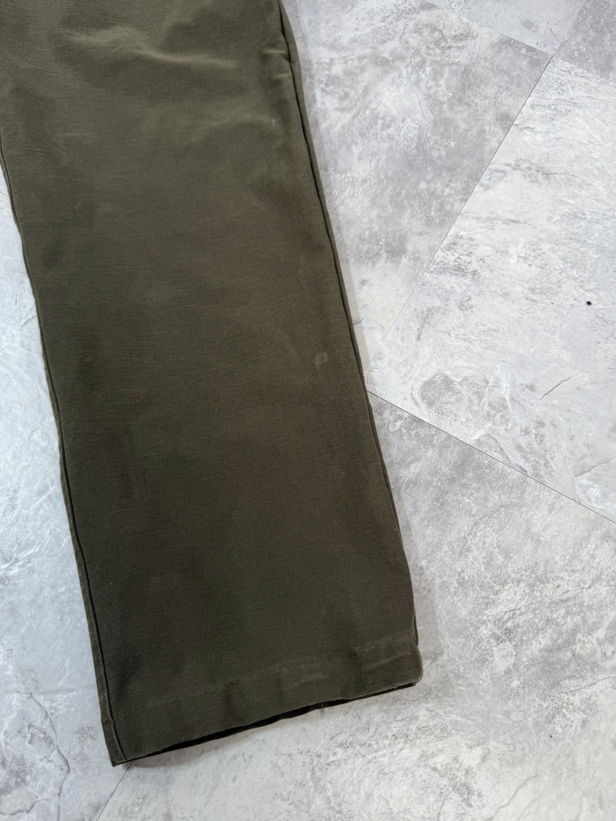 Lululemon ABC Pant Slim Utilitech Abrasion Resistant LM5ABNS Olive Green 36×30