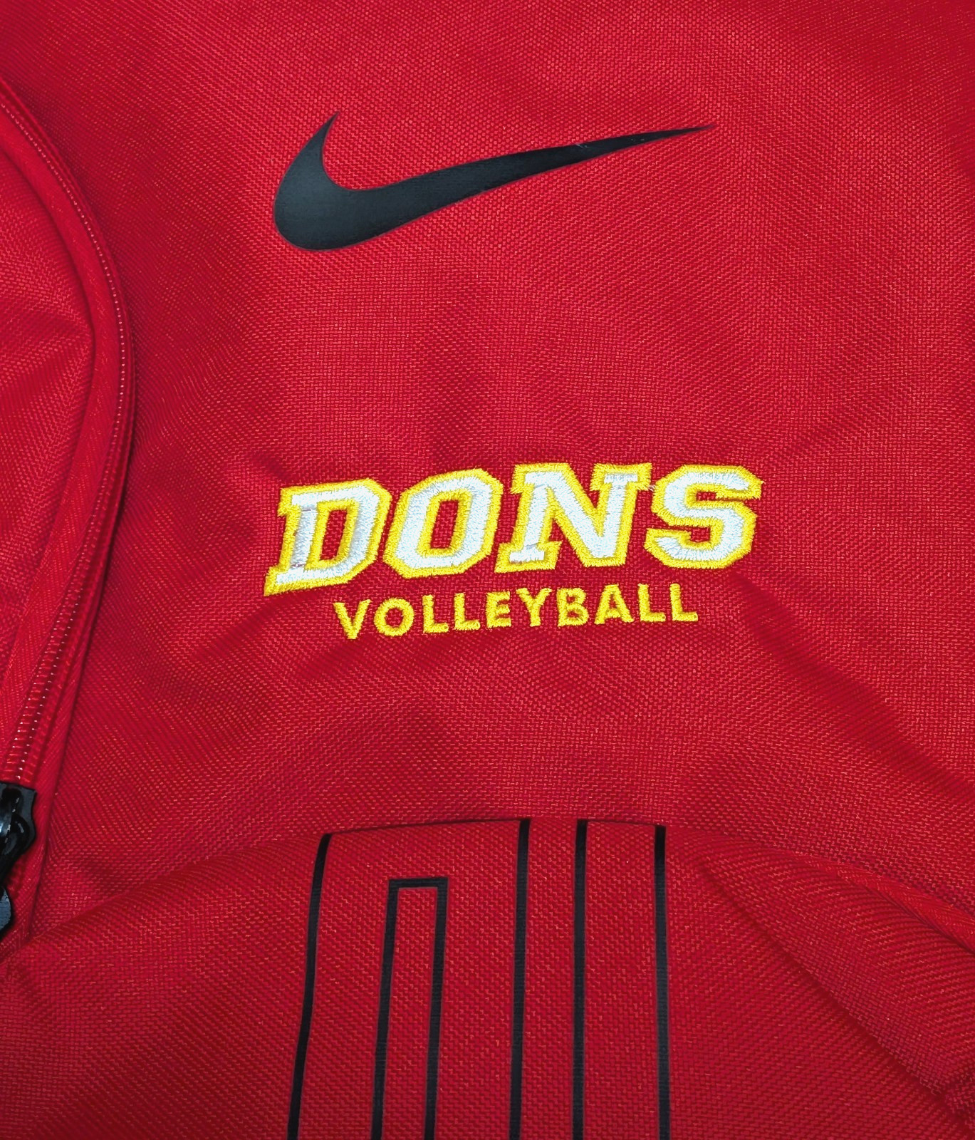 NIKE – Varsity Elite Backpack (32L) University Red Black Shoe & Ball Compartment
