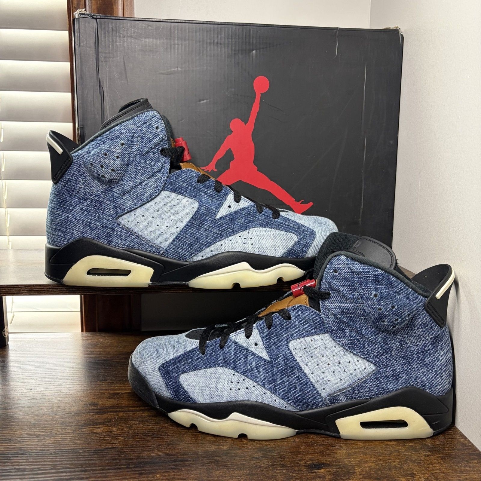 Size 12 – Air Jordan 6 Washed Denim