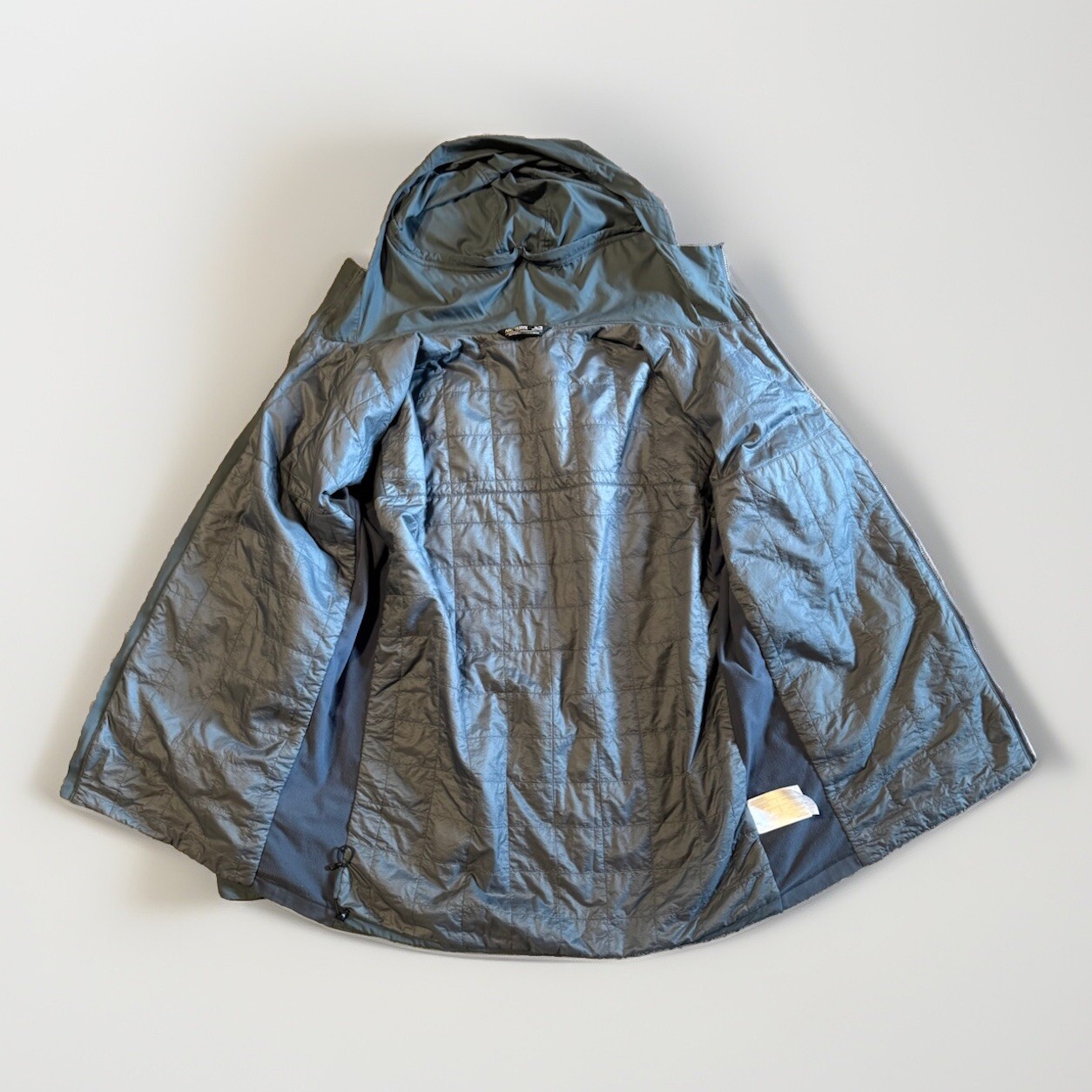 Arcteryx Atom SL Hoody Insulated Full Zip Blue Grey Jacket Mens Size XL Hoodie