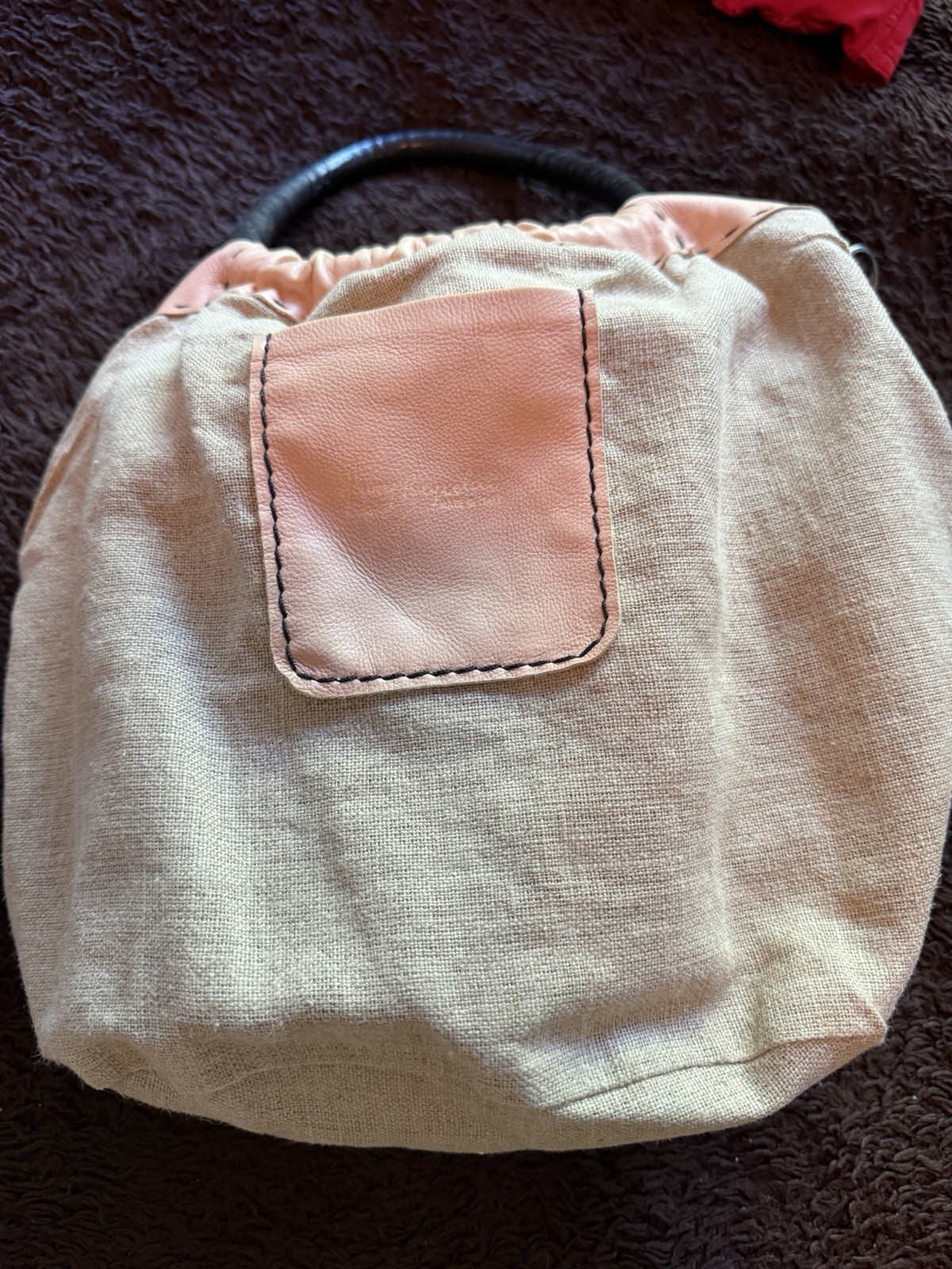 HENRY BEGUELIN Shoulder Bag Light Pink USED