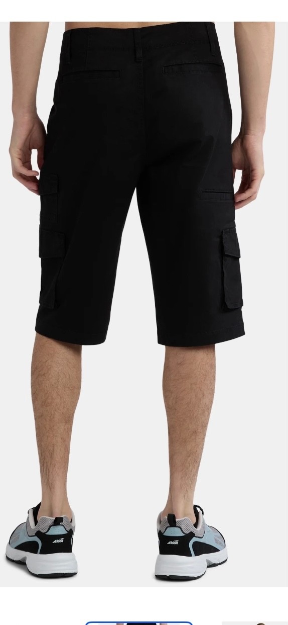 George Mens Relaxed Fit Messenger Cargo Shorts 14” inseam Size 32 34 36 38 40 42