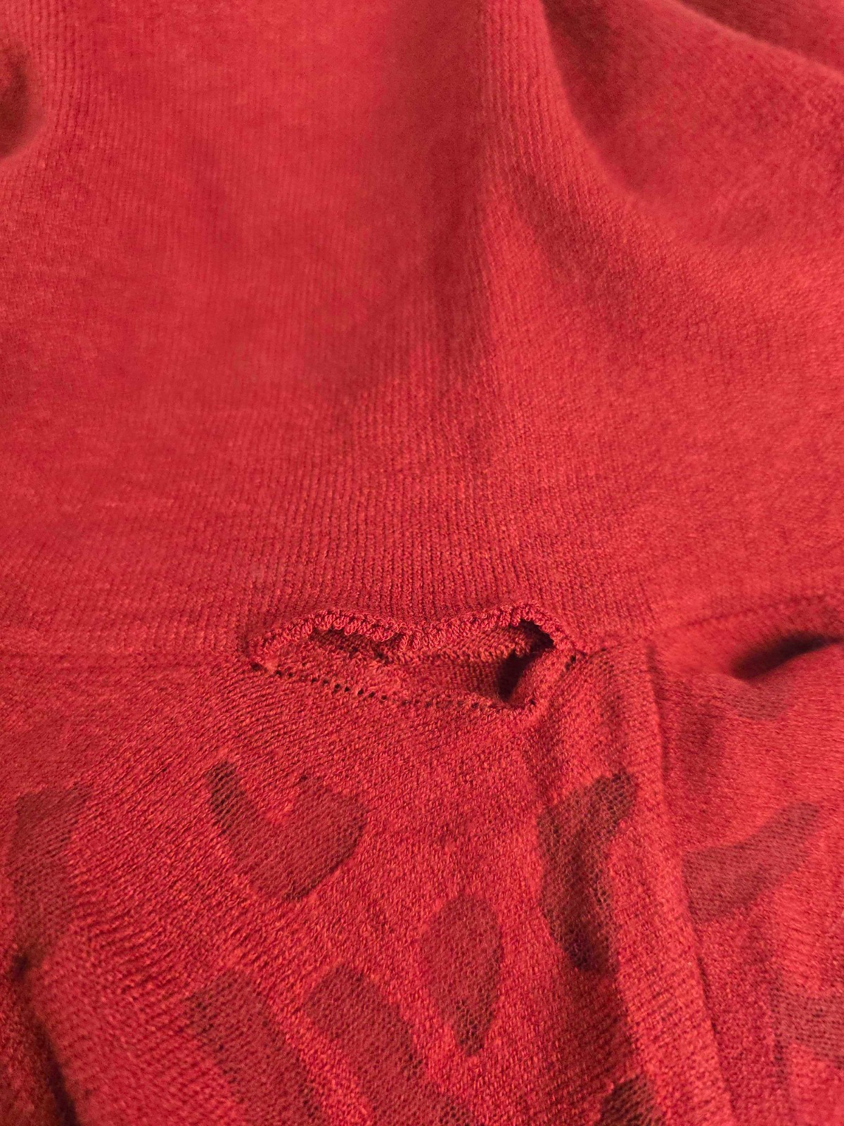 Alina Rose Turtleneck Top Red THE NOLI SHOP