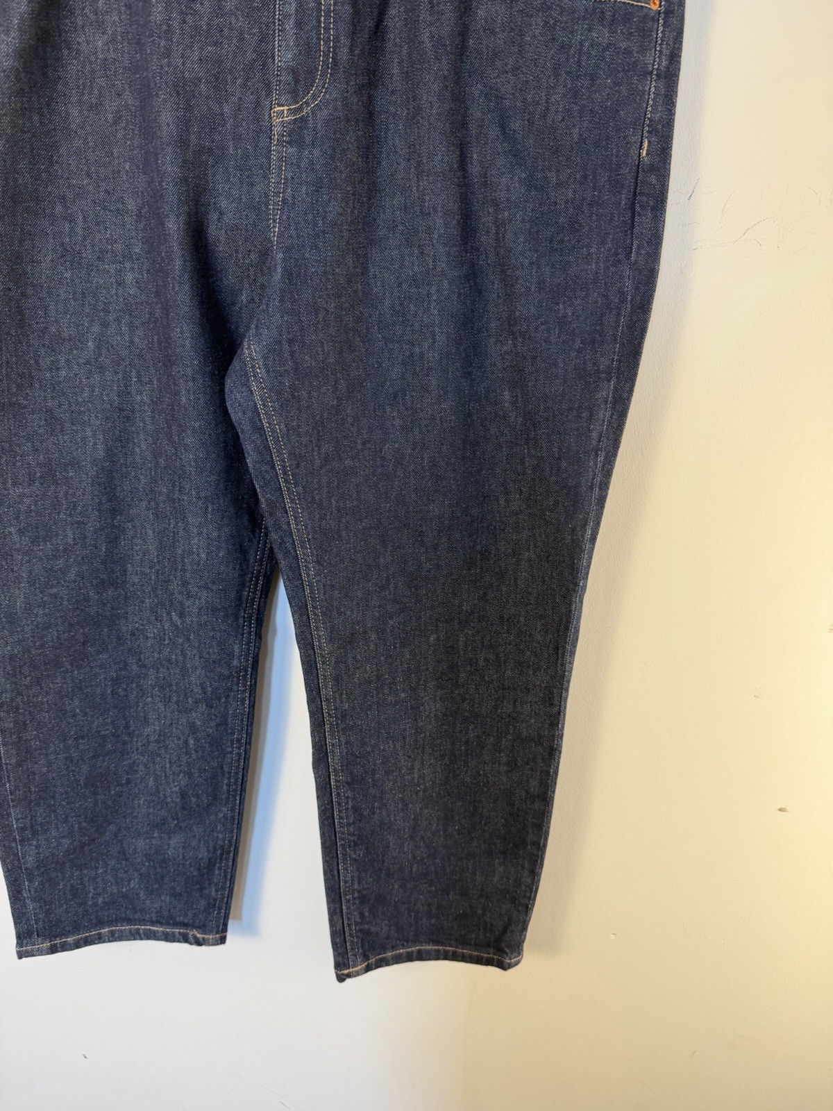 Marks & Spencer Women’s Cropped Slim Denim Jeans Size 20 Reg Indigo Blue New Tag
