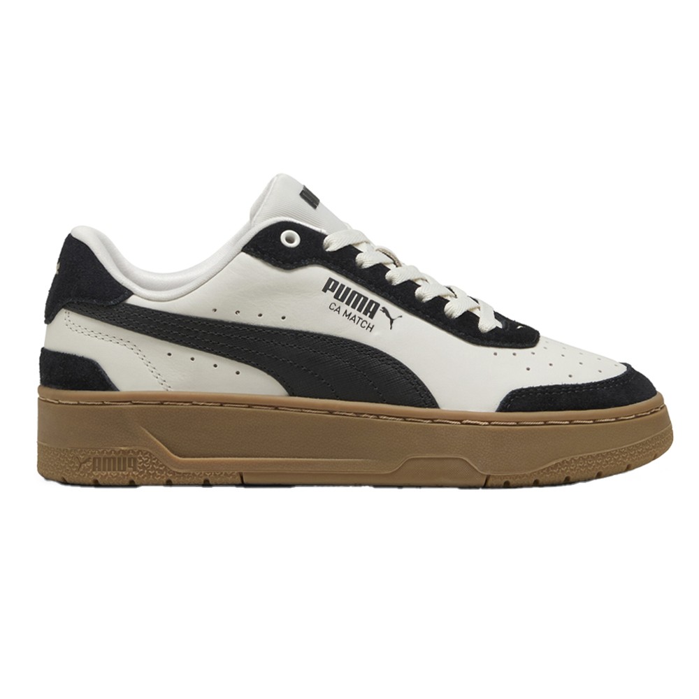 PUMA Ca Match Quiet Lux Lace Up Womens Grey Sneakers Casual Shoes 40126601