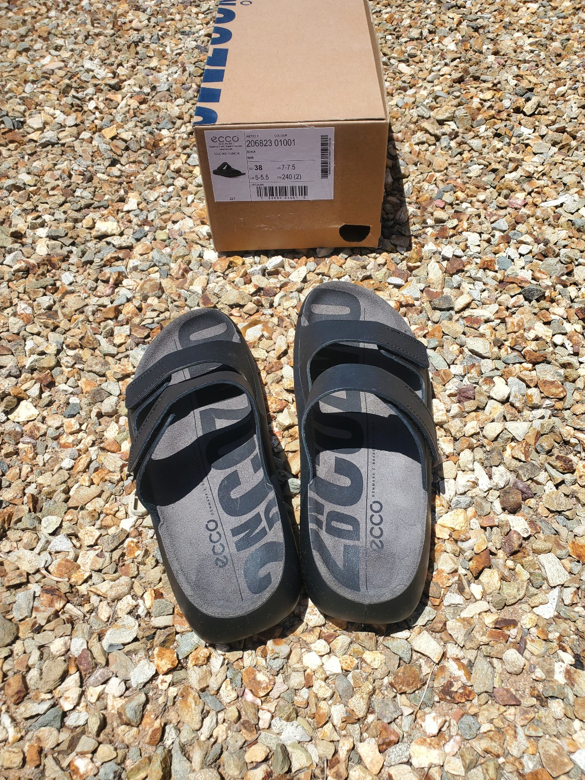 ECCO 2ND COZMO W Black size EU 38 US 7 – 7.5 New with Box