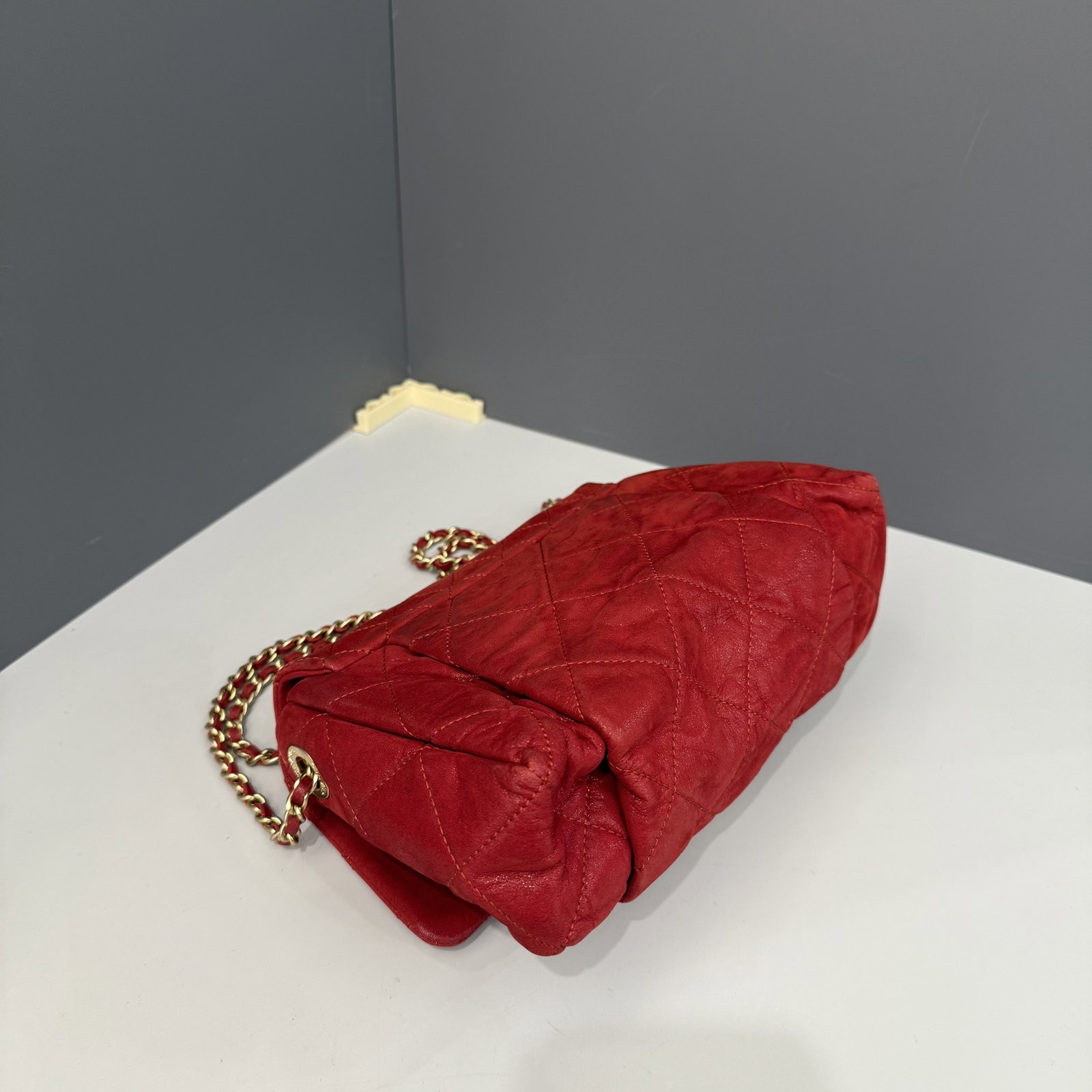 Chanel Quilted Flap Bag Red Calfskin (rg030926a2)