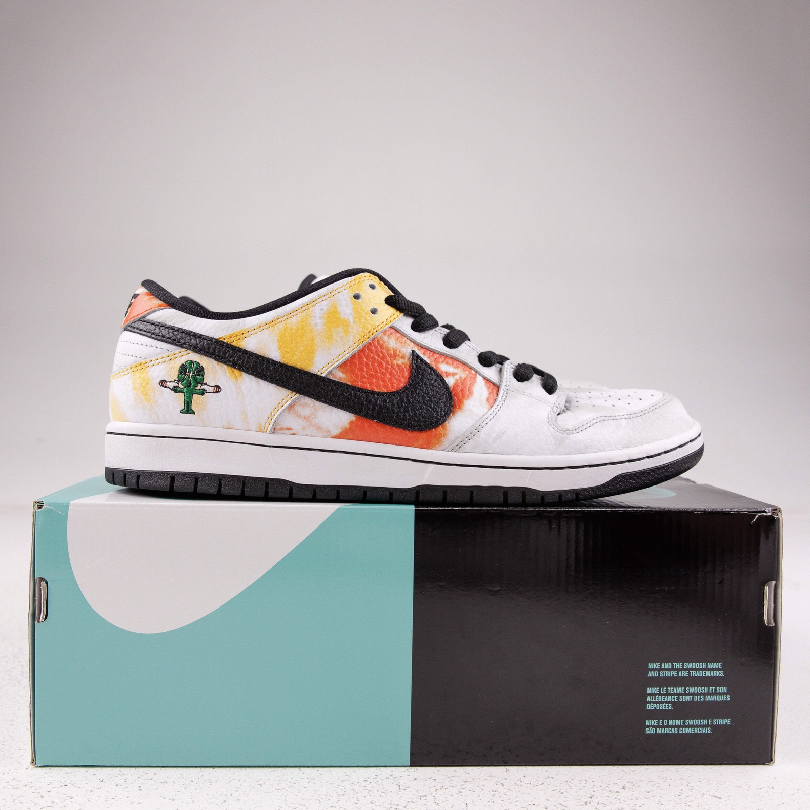 Nike SB Dunk Low Raygun Tie-Dye White – Used – 3689