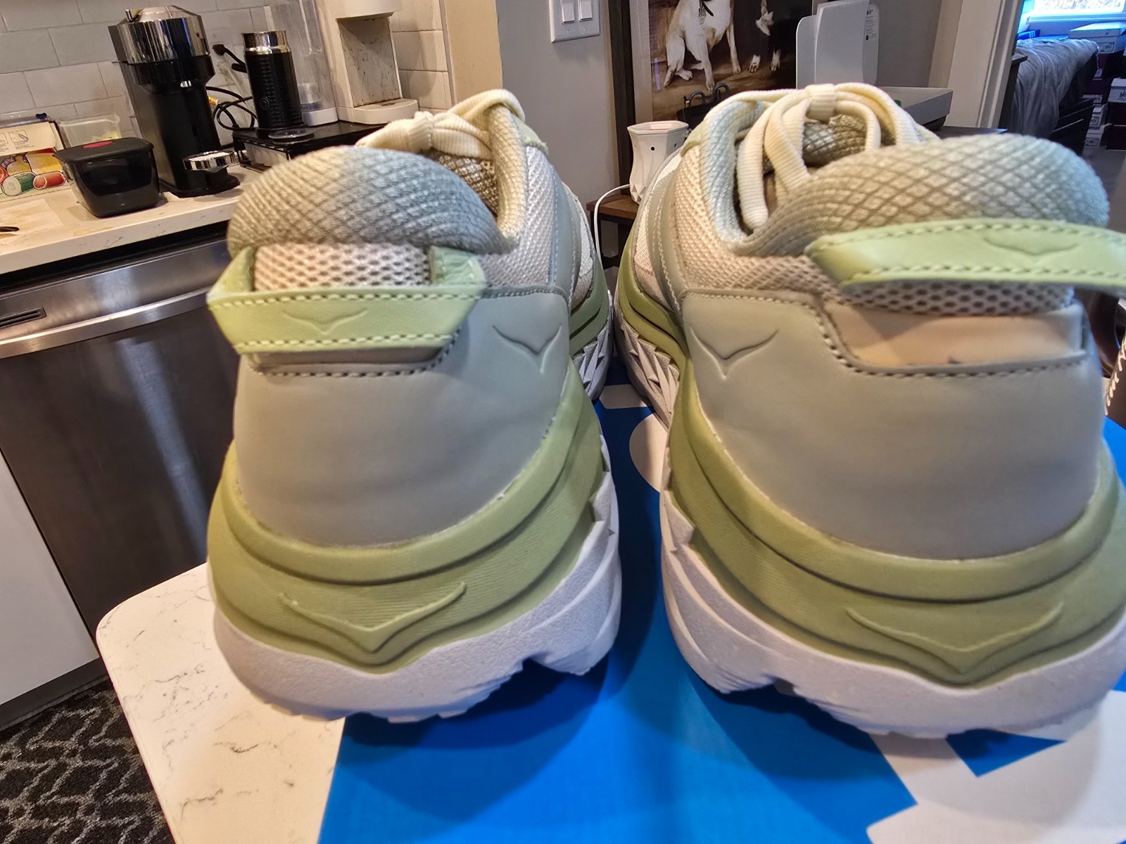 Hoka Bondi L Barley Oat Milk 1110538-BYT Men’s Size 11 US Running Comfort Shoes