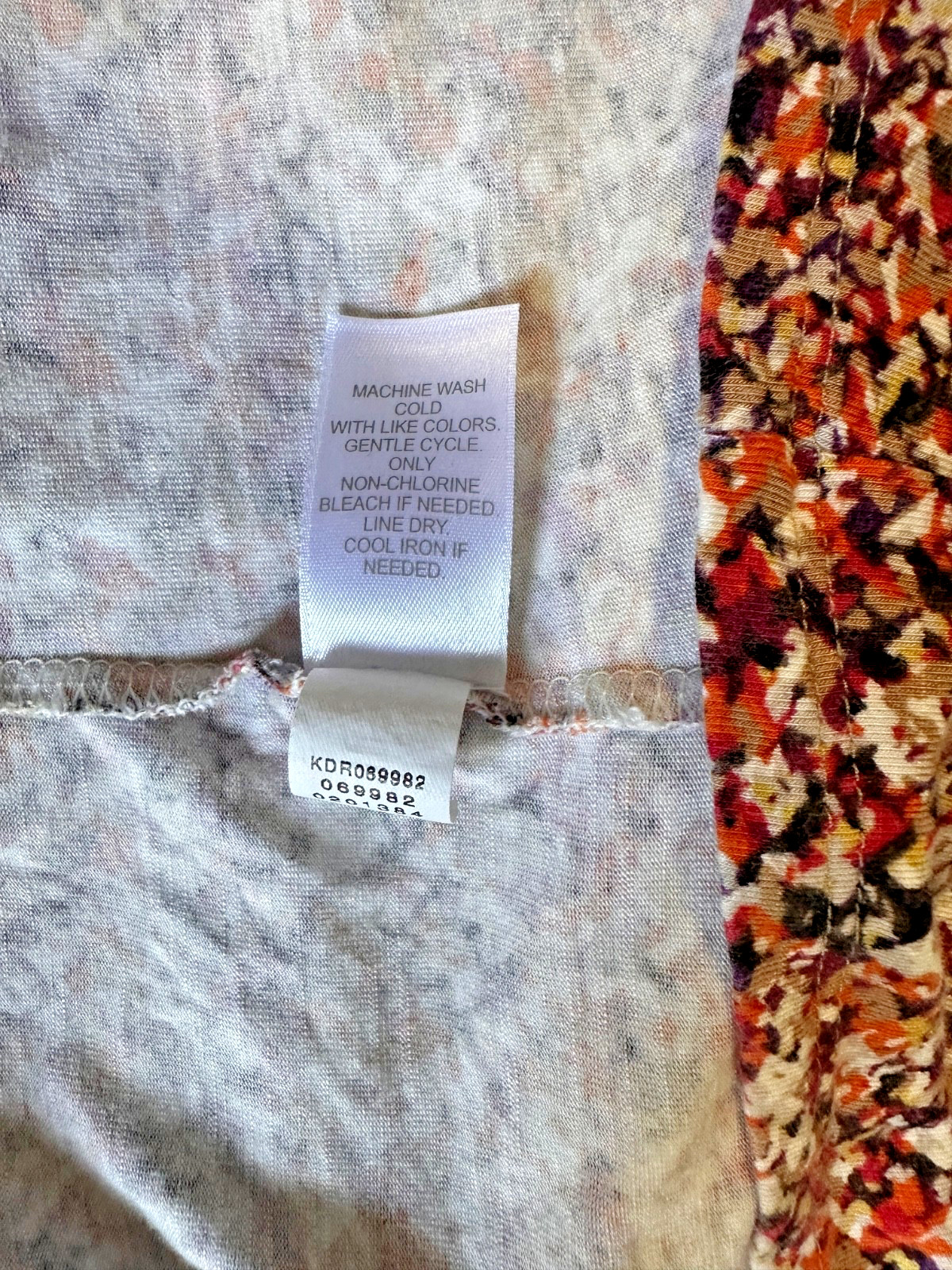 NEW! JJill All Occasions Brown/Orange Dress Petite Size 14 w/ 3/4″ Sleeve