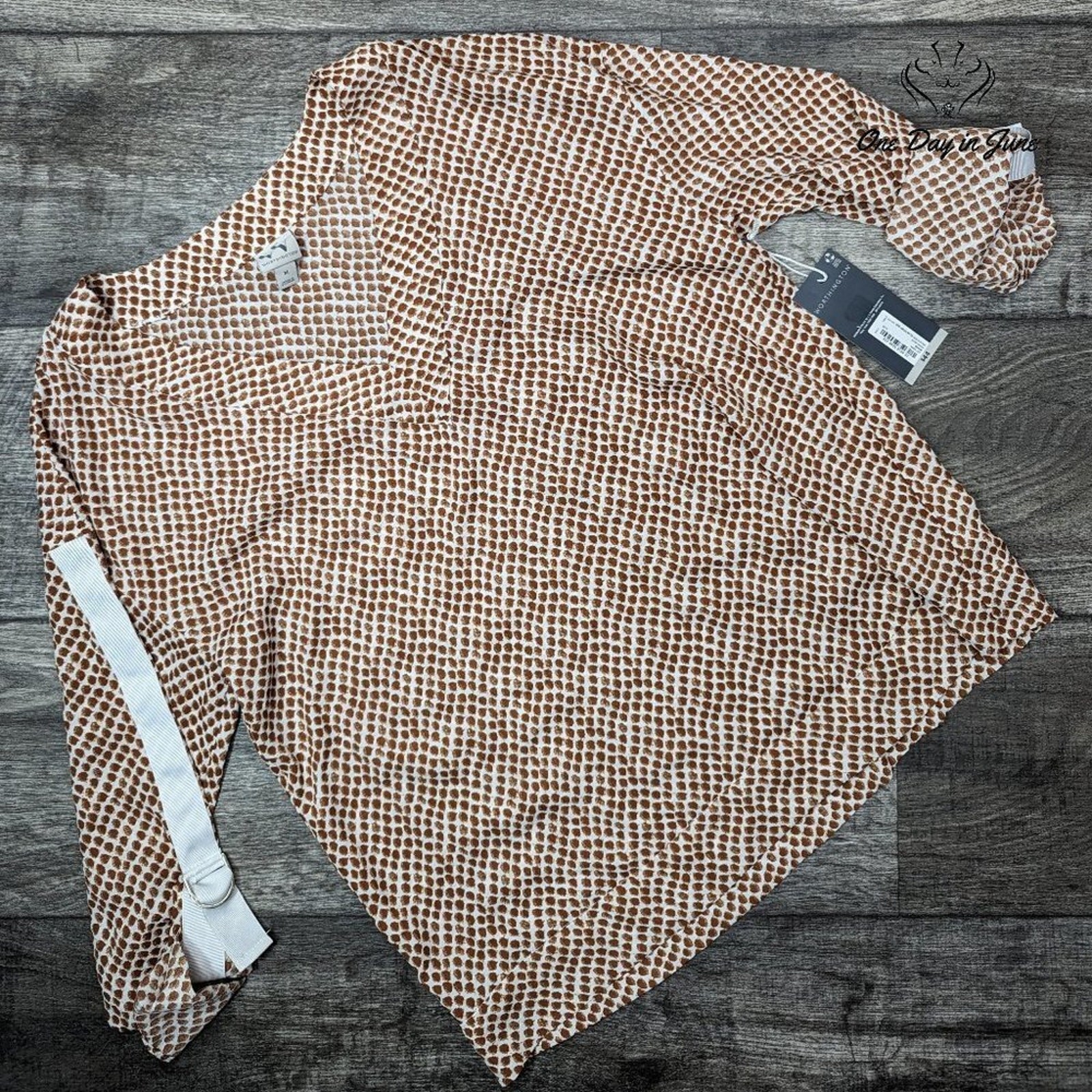 Worthington V Neck 3/4 Sleeve Top Size XL