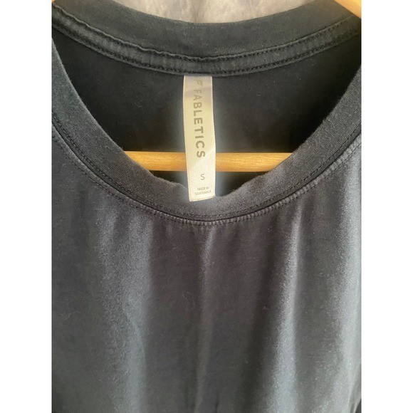 Fabletics Black Tank Top Bundle Set of 2 Muscle Tank Scoop Neck Women’s Small