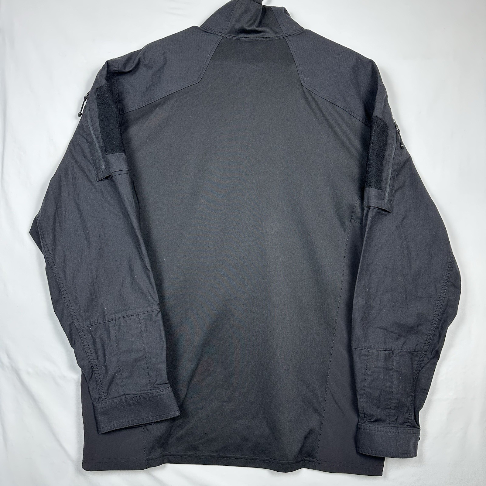 First Tactical Duty Shirt Mens Black 2XL 1/4 Zip Cordura Heavy Duty Combat Top