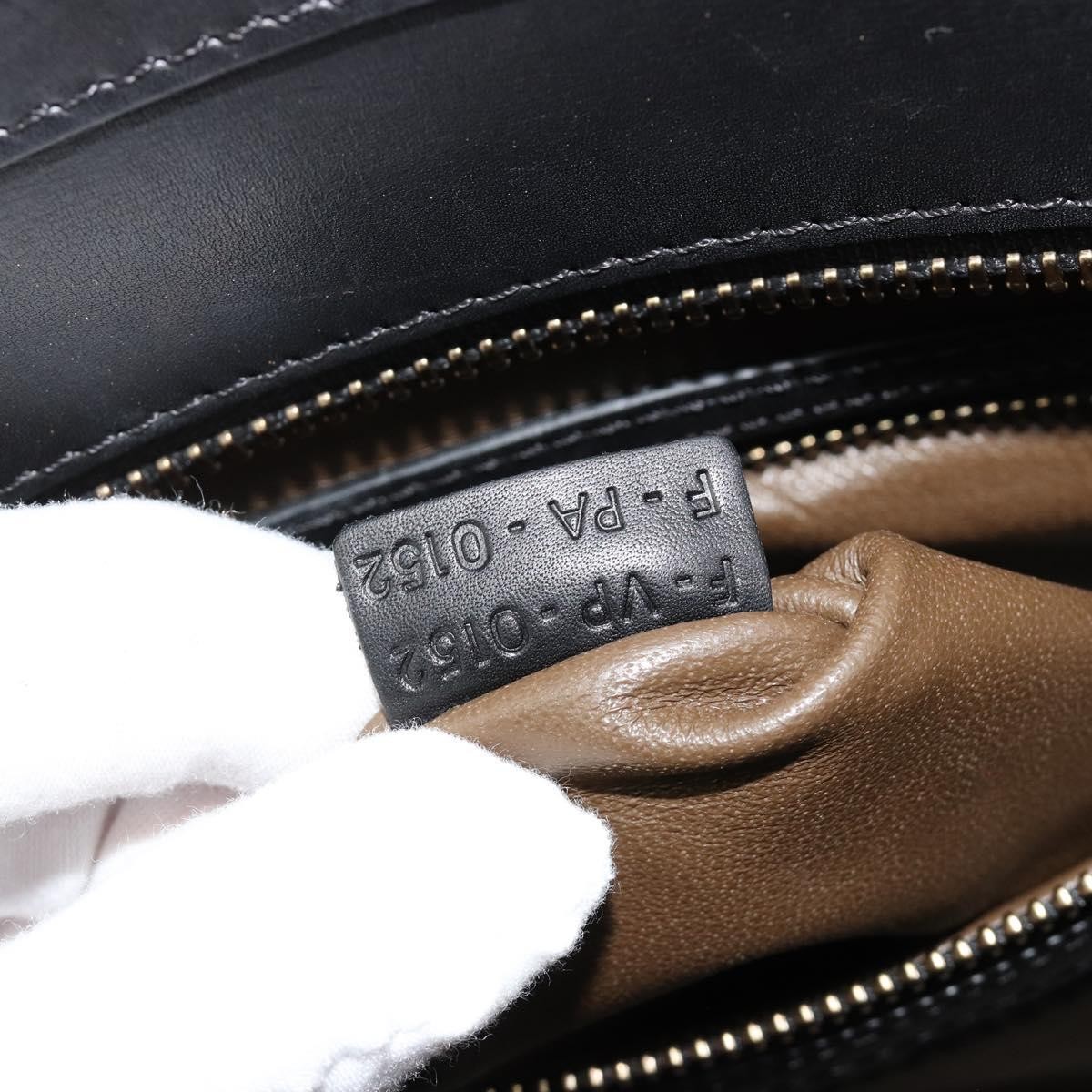 CELINE Luggage Mini Shopper Hand Bag Suede Light Blue Gold Auth ep14637A