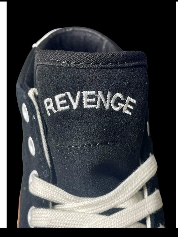 Authentic Revenge X Storm Vol. 2 High-Top Black Flame Men’s Size 13 New in Box
