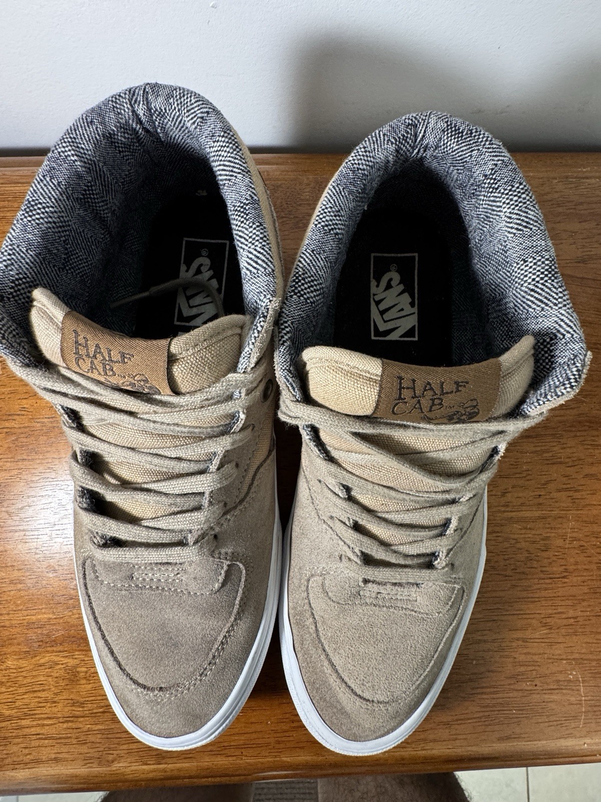 Size 8.5 – Vans Skate Half Cab Taupe