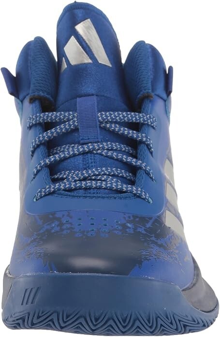 Adidas Size 11.5K Cross Em Up 5 Blue Wide Width Basketball Shoes NWT and Box