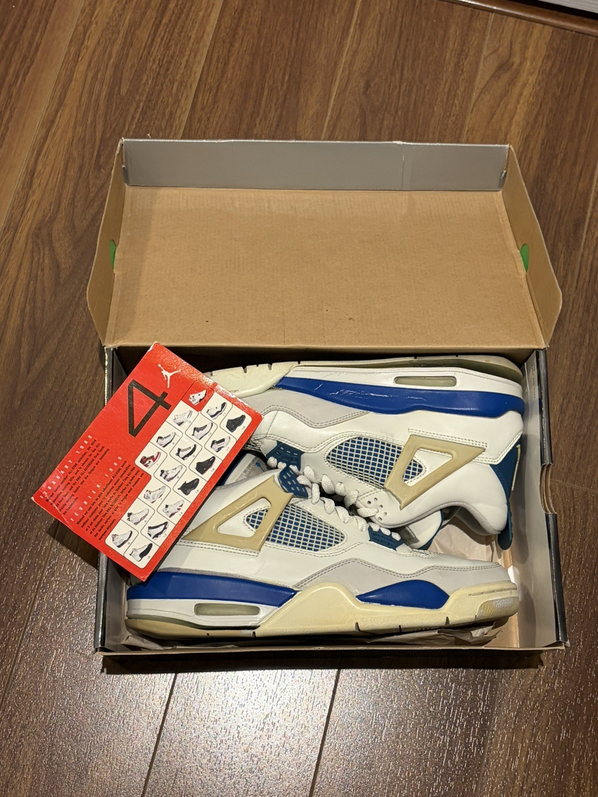 Size 10.5 – Air Jordan 4 Retro 2006 Military Blue