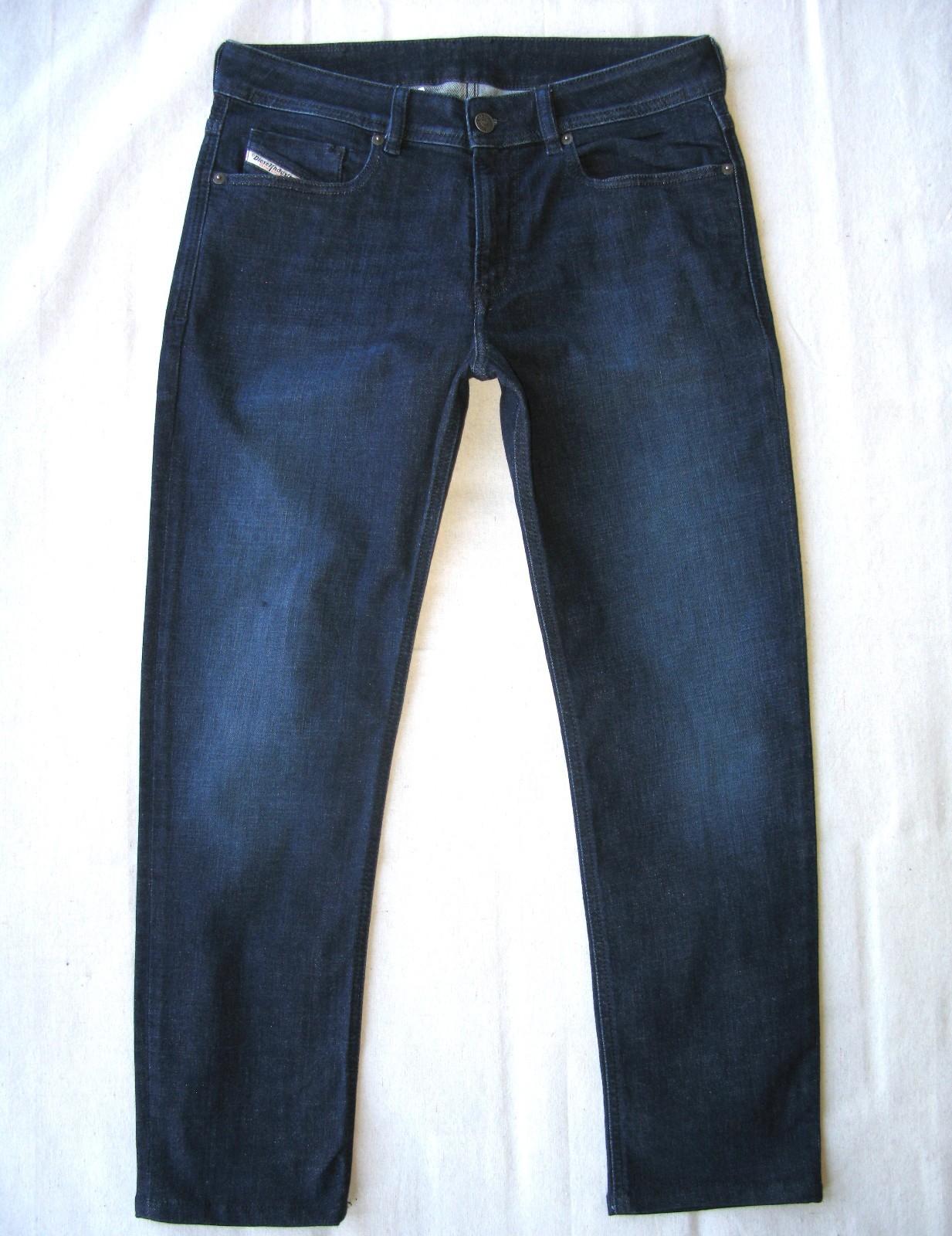 Diesel 1979 Sleenker High-Rise Skinny Ankle Jeans Sz 30 X 26 Dark Blue w Stretch