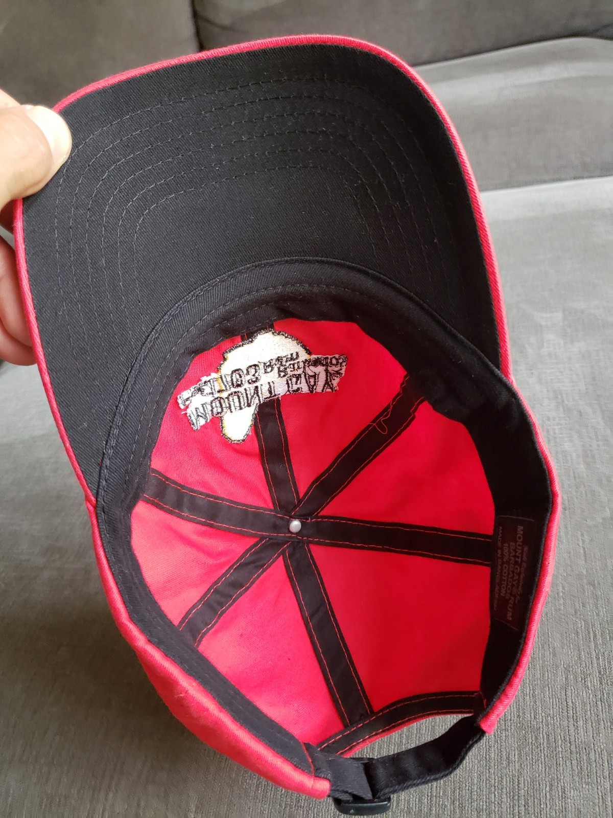 Mount Gay Barbados Rum Strapback Hat Cap San Diego B.C. Series 2015