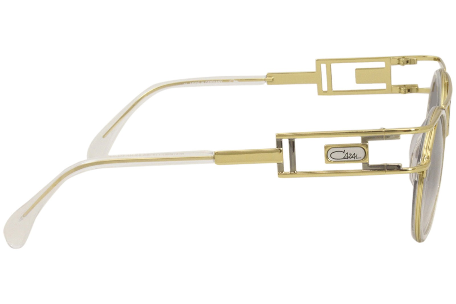 Cazal Legends 668/3 065 Sunglasses Men’s Gold/Grey Lenses Round 43mm
