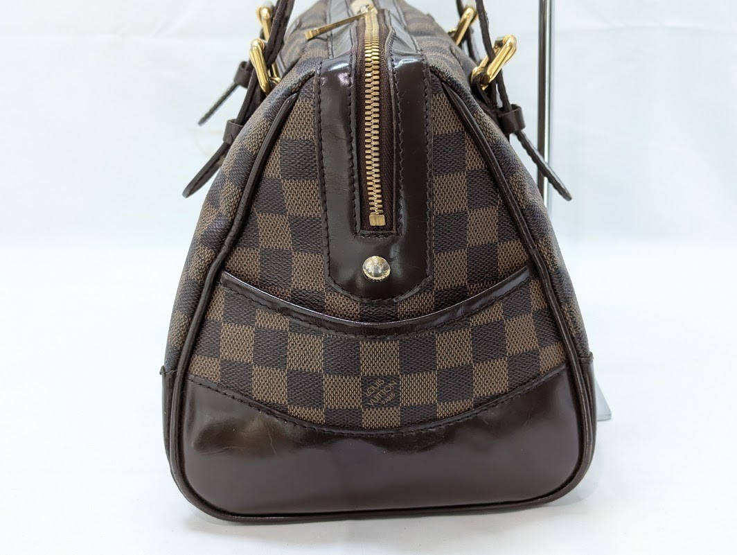 LOUIS VUITTON Damier Ebene Berkeley Hand Bag N52000 DU0093 Authentic LV