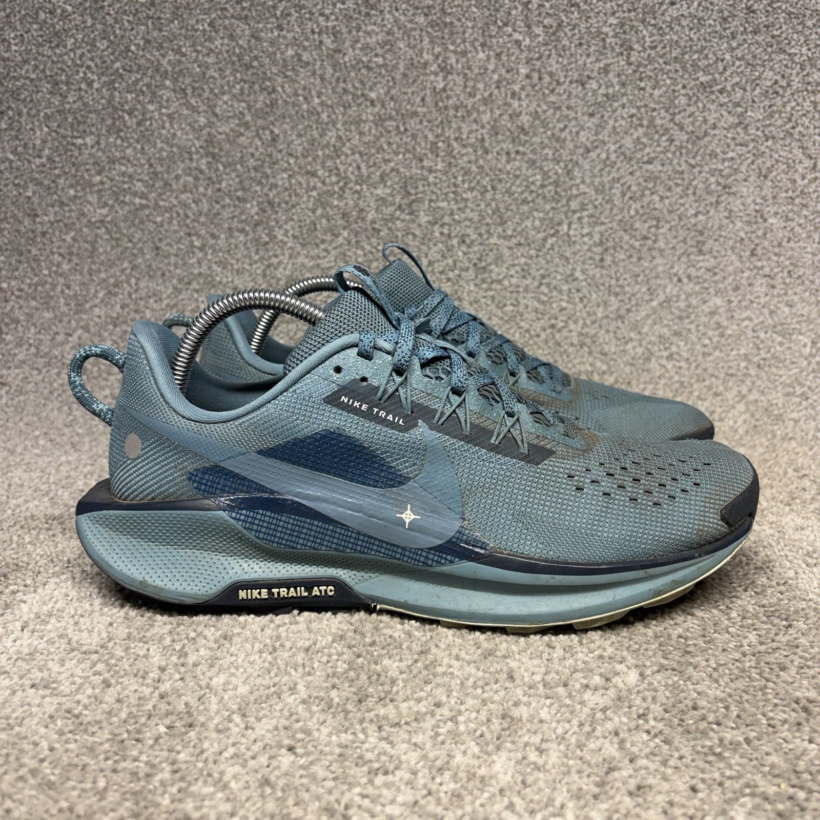 Nike React Pegasus Trail 5 Men’s 10 Running Shoe Smokey Blue DV3864-005