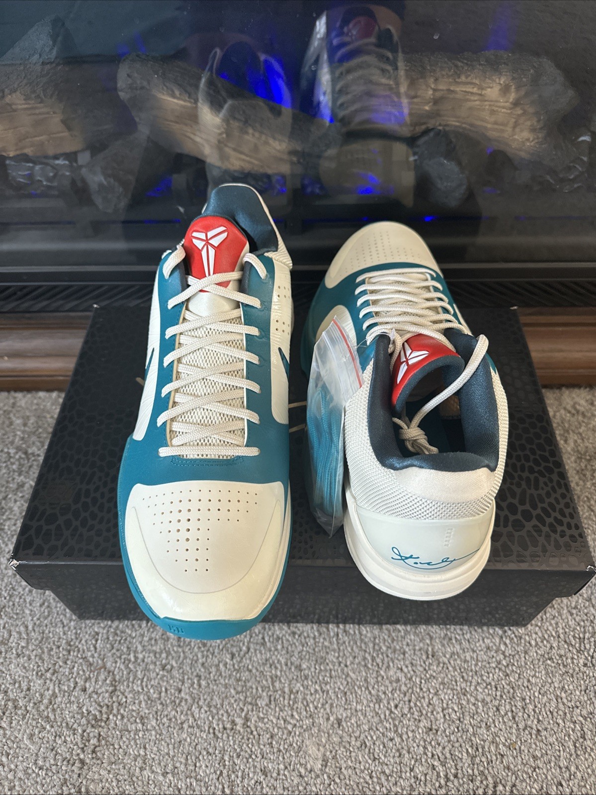 Nike Kobe 5 Proto Caitlin Clark Coconut Milk Spruce Size 13