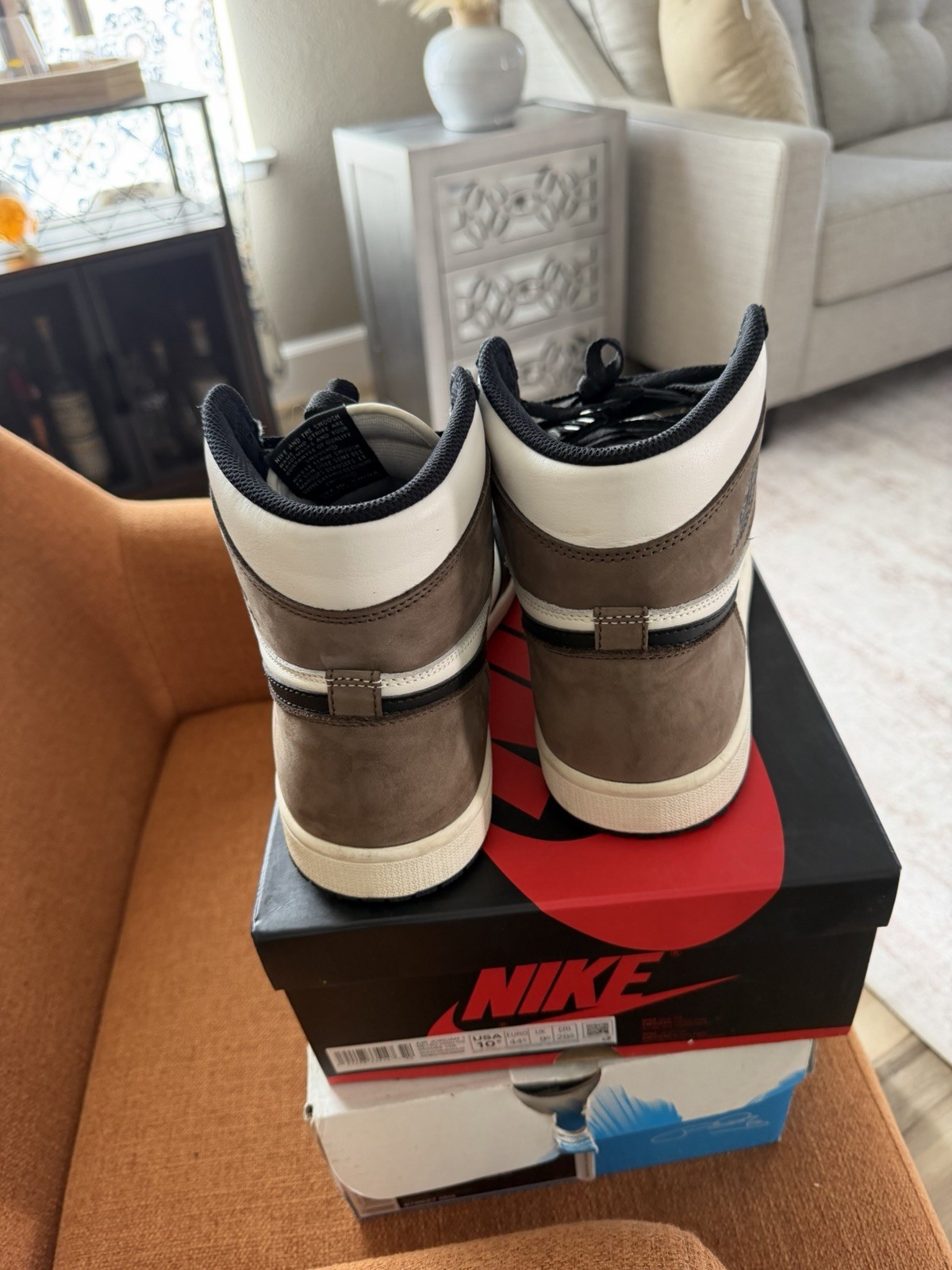 Nike Air Jordan 1 Mochas 10.5