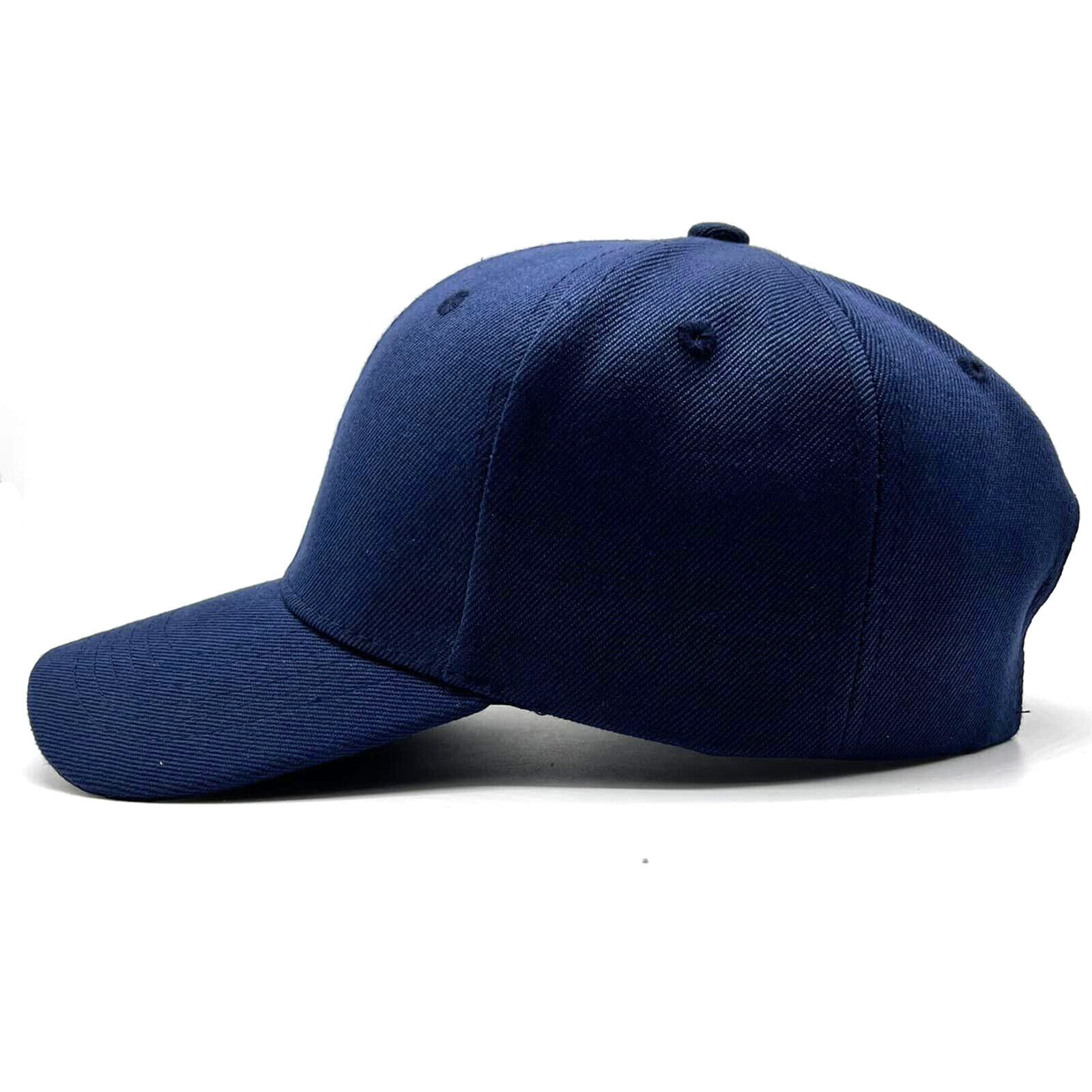 Solid Plain Baseball Cap Trucker Hats Blank Hat Ball Men Women Adjustable Size