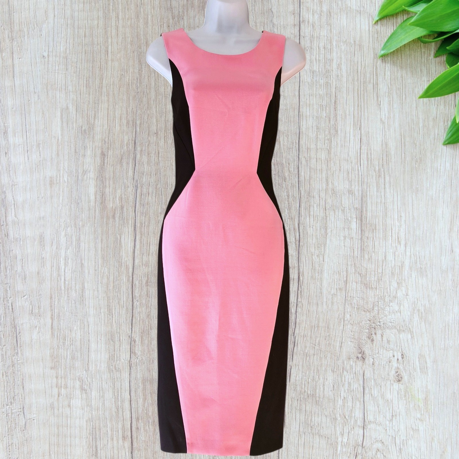 Debenhams Ltd. Ed color block shift / pencil dress, size UK 12, wedding / formal