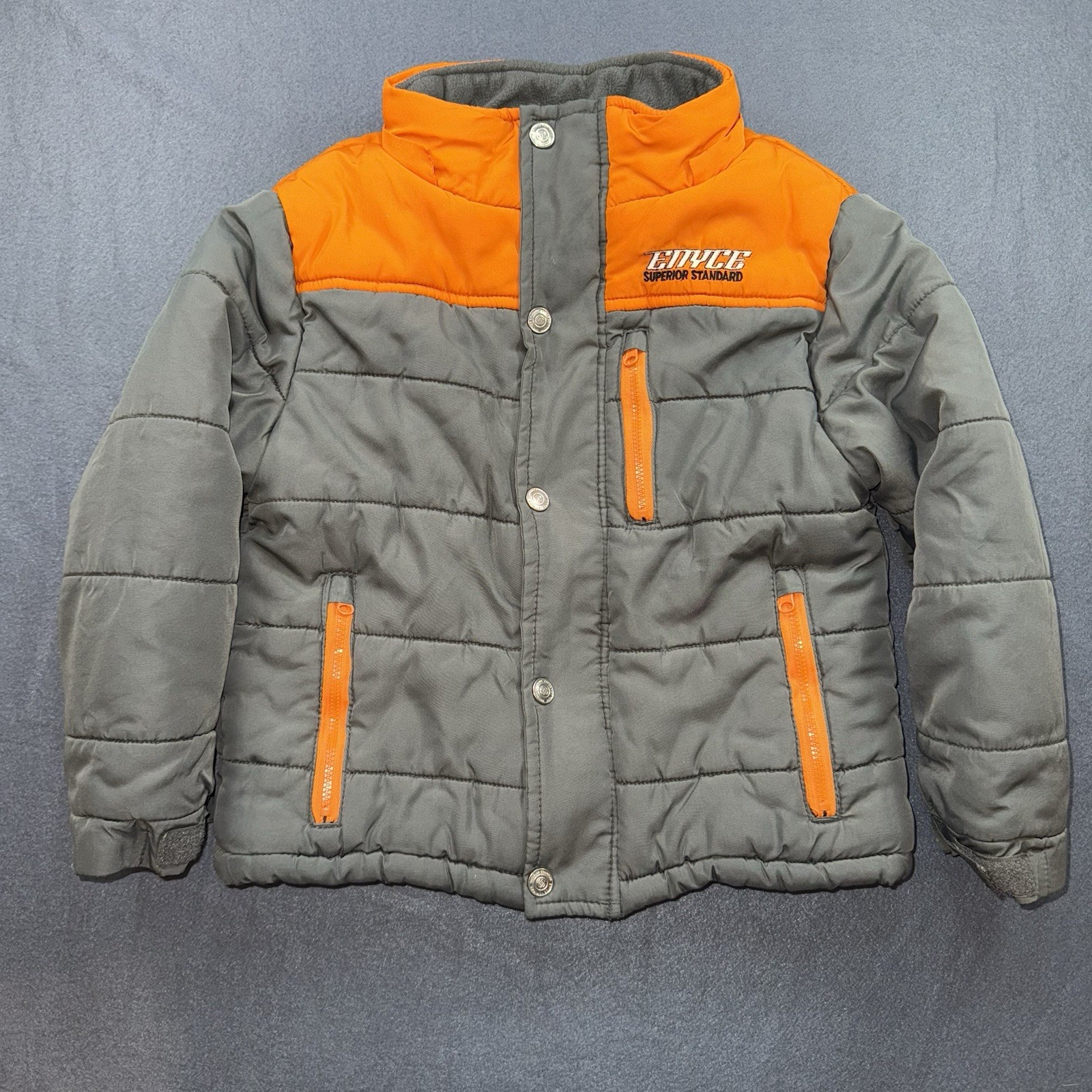 Enyce Superior Standard – New York City – Kids Size 4 – Zip & Button Winter Coat