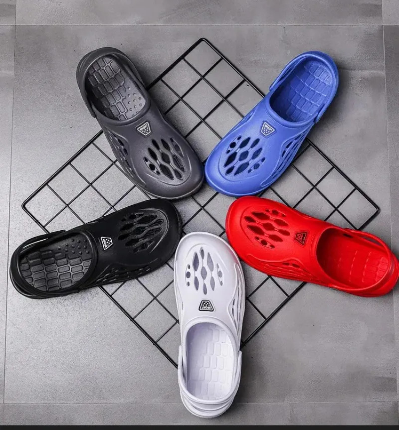 Men’s EVA Garden Clogs Beach Slides Platform Sandals Indoor Slippers
