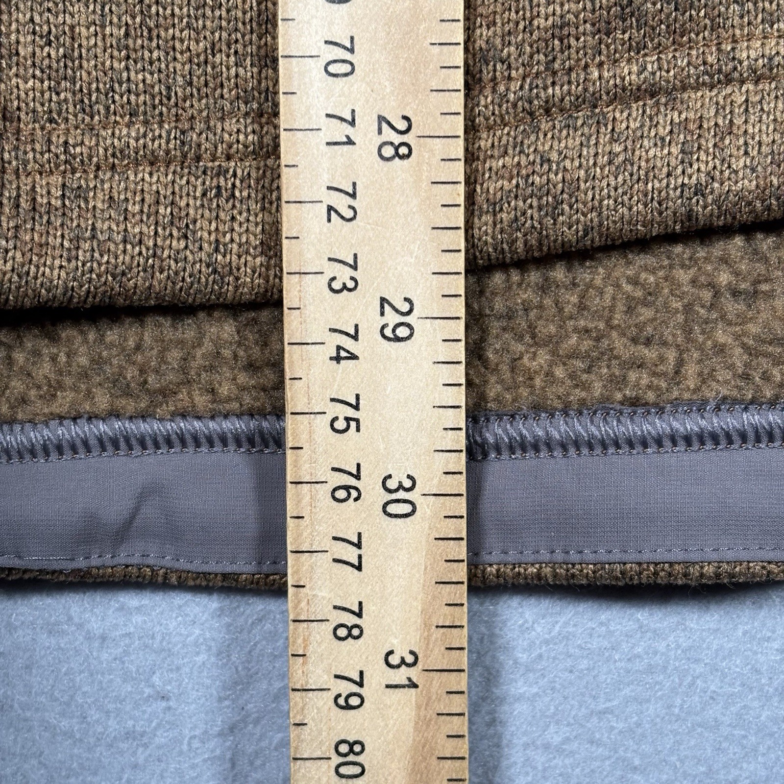 Stone Glacier Zenith Fleece Hoody Men’s XL Brown Muskeg Full Zip Outdoors Hiking