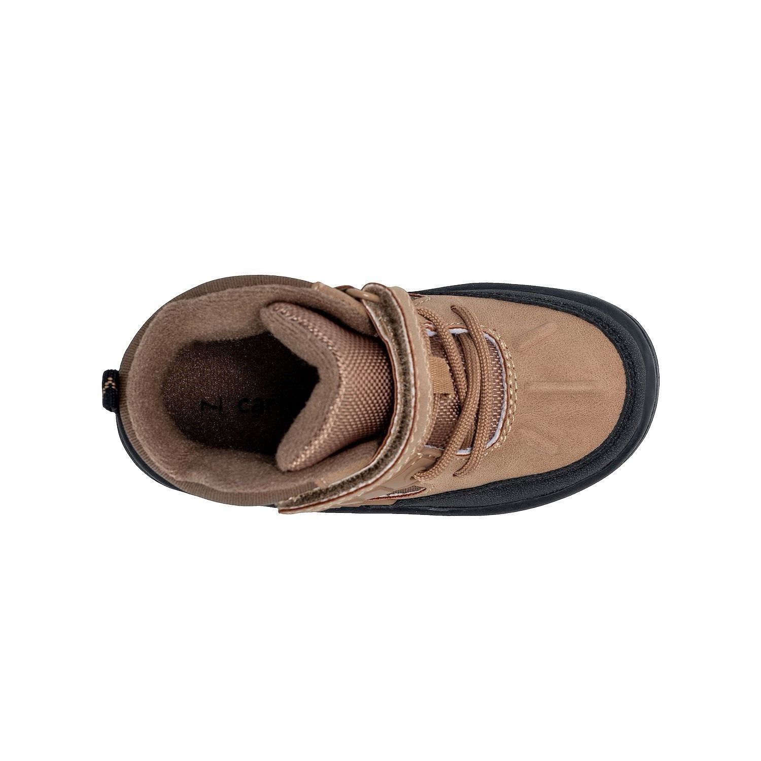 Carter’s Boys Ilker-B Boots Taupe Black Toddler Size 10 Toddler