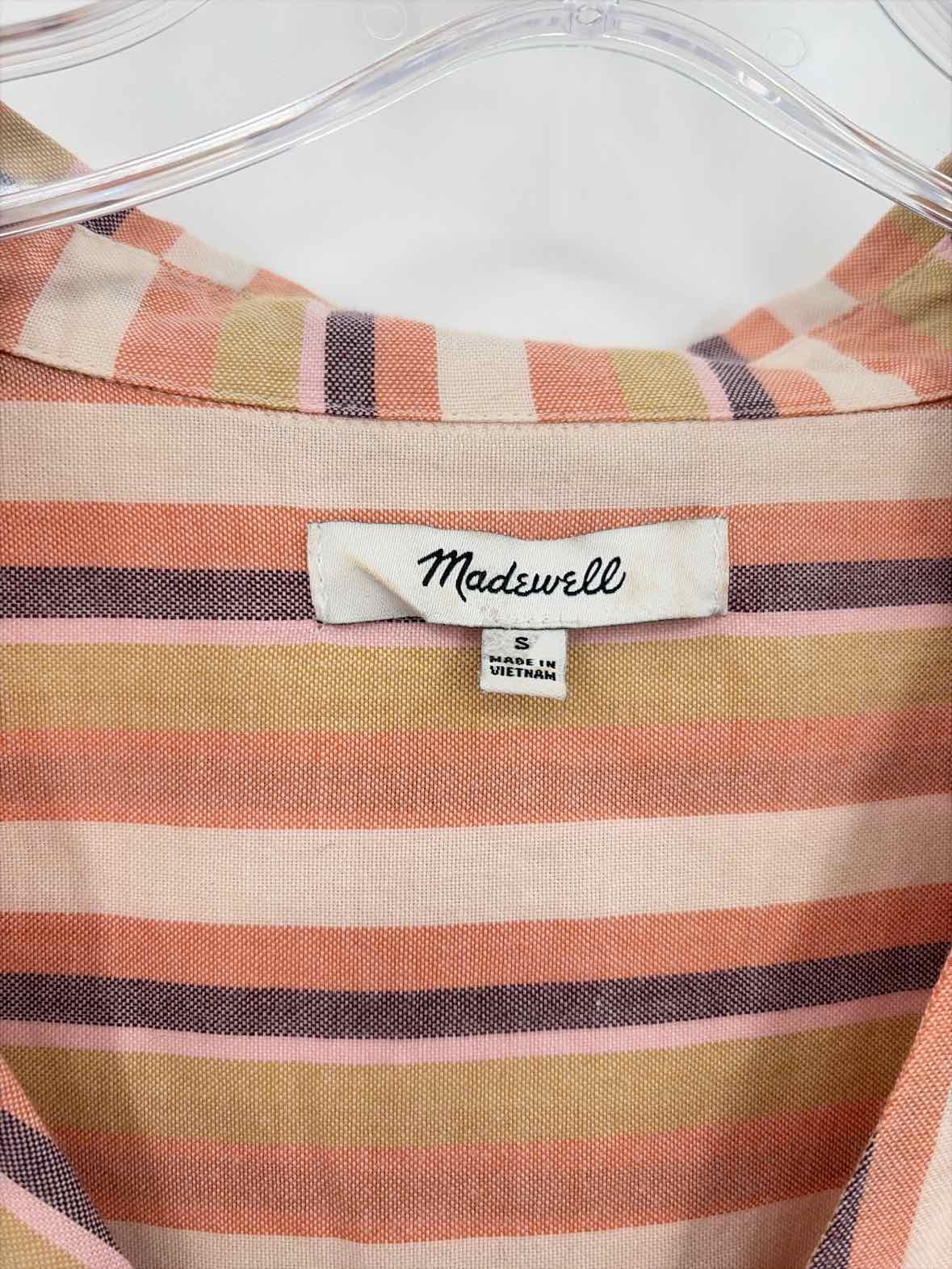 Pre-Owned Madewell Orange Size Small Blouse